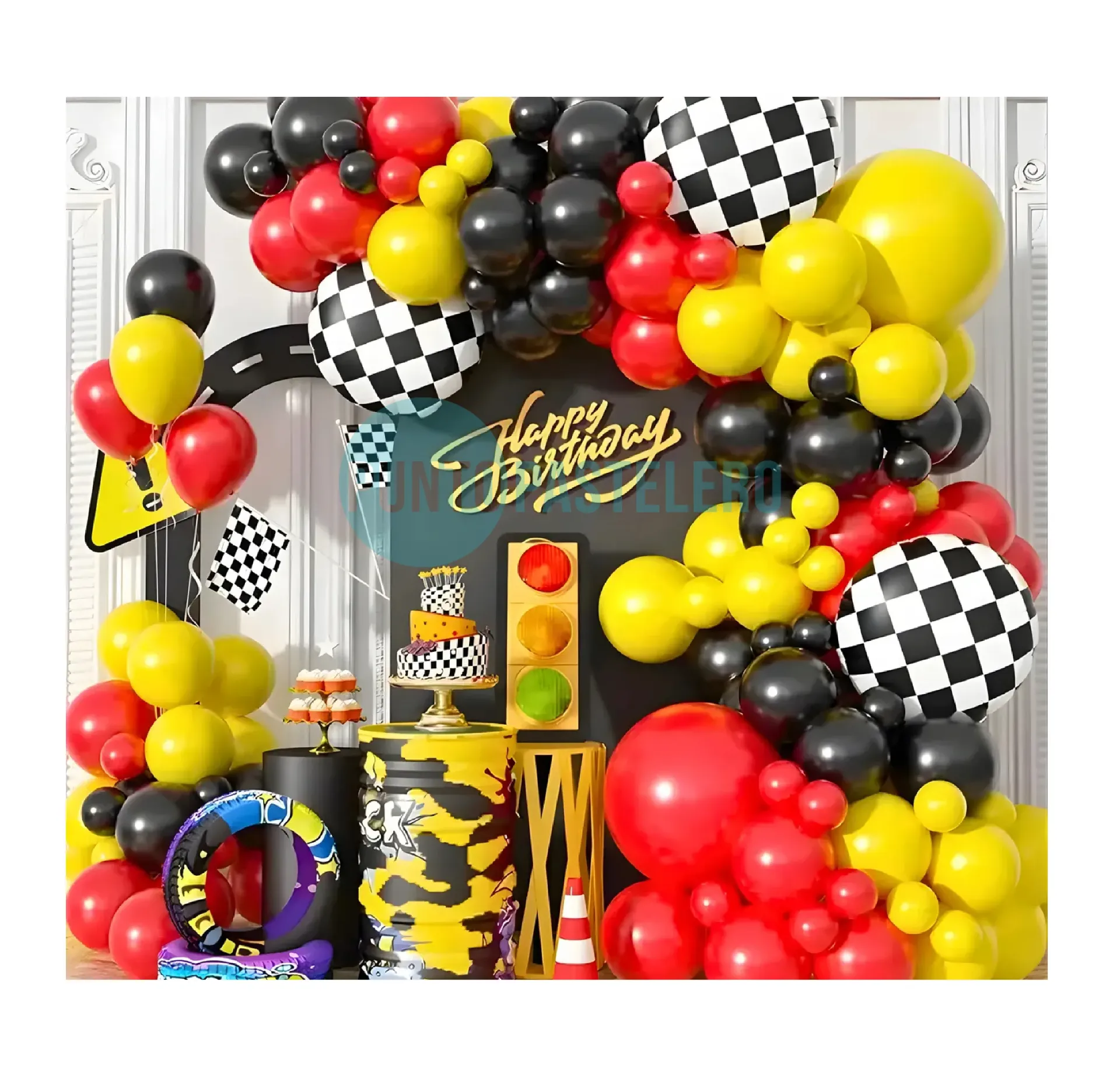 [6920258042772] SET DE GLOBOS FORMULA 1 (100 PZ)