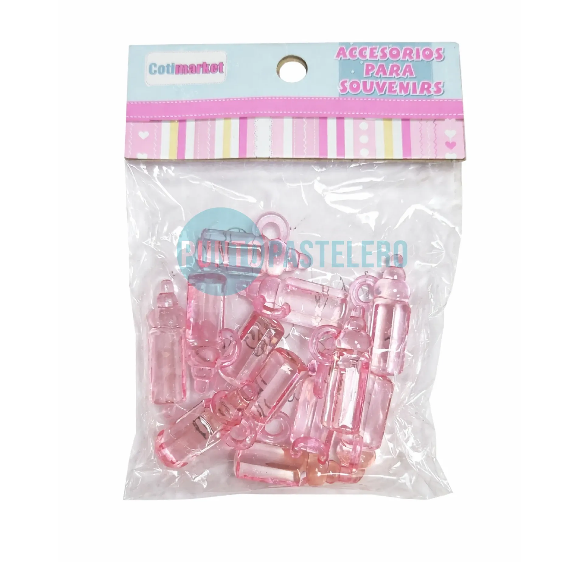 MAMADERA CRISTAL ROSA (X 12 U.)