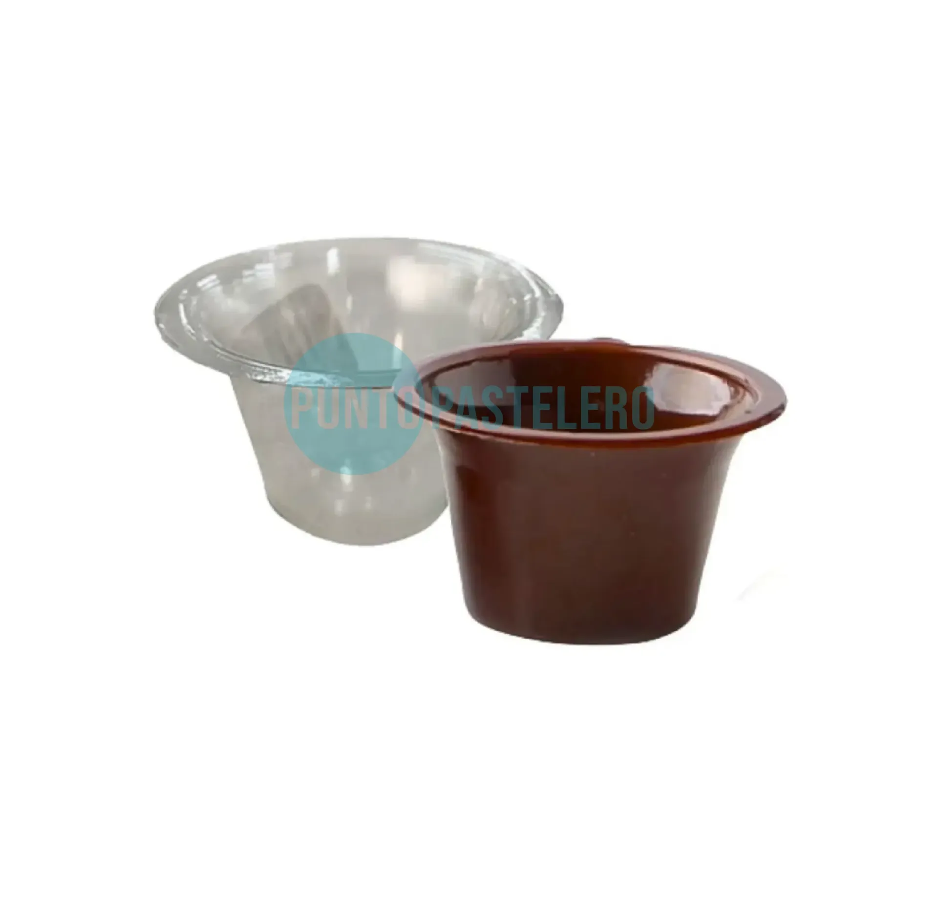 BASE POSA HUEVO TRANSPARENTE N°50 (5 CM) (X U.)