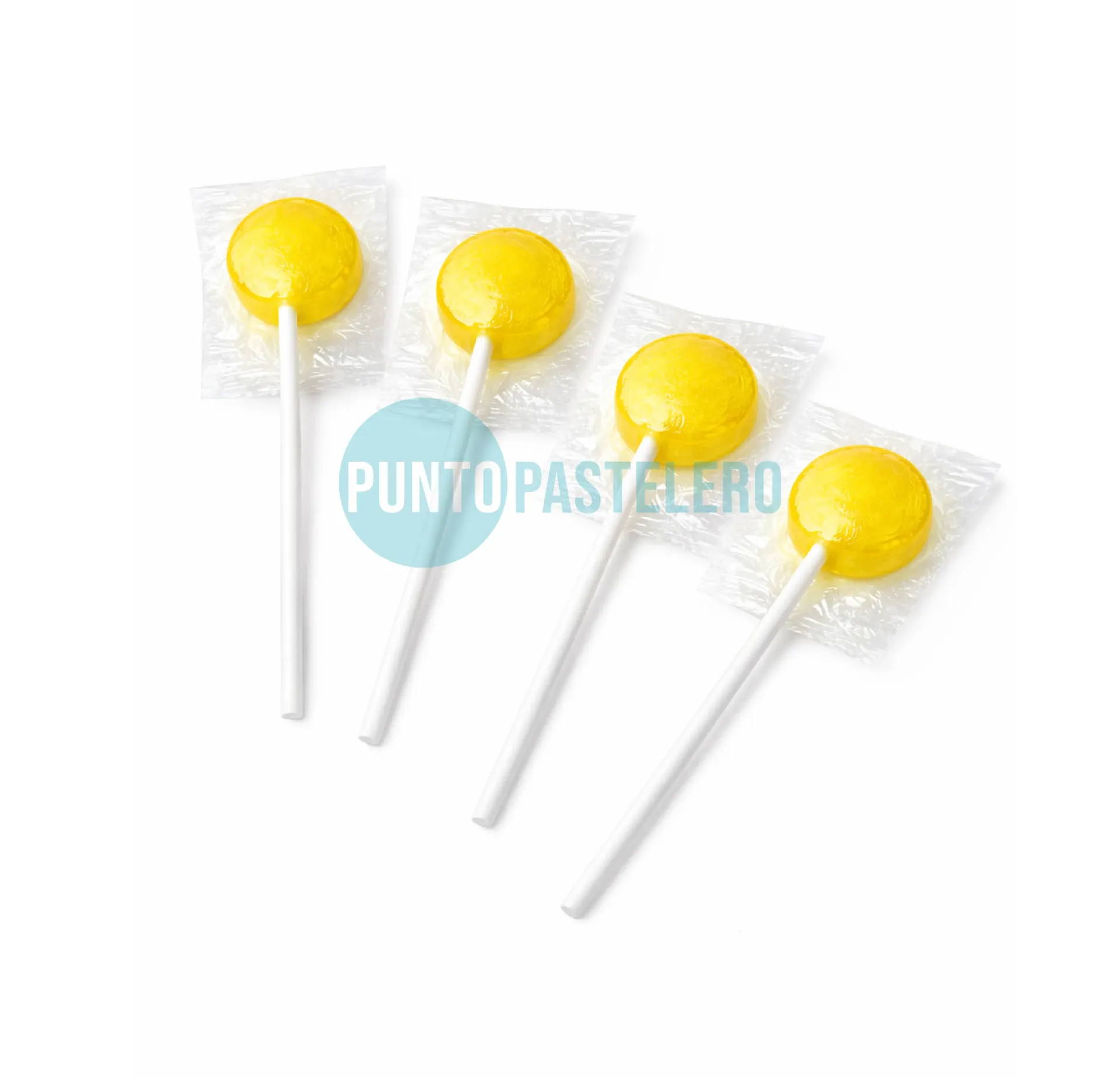 CHUPETIN MINI PALETA AMARILLO TOPOLIN (X 50 U.)