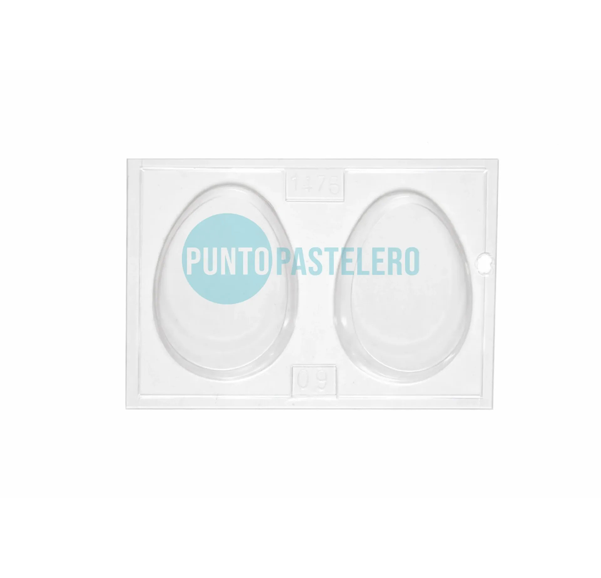 PLACA PARA HUEVO PLANO (10 CM) (DOBLE)