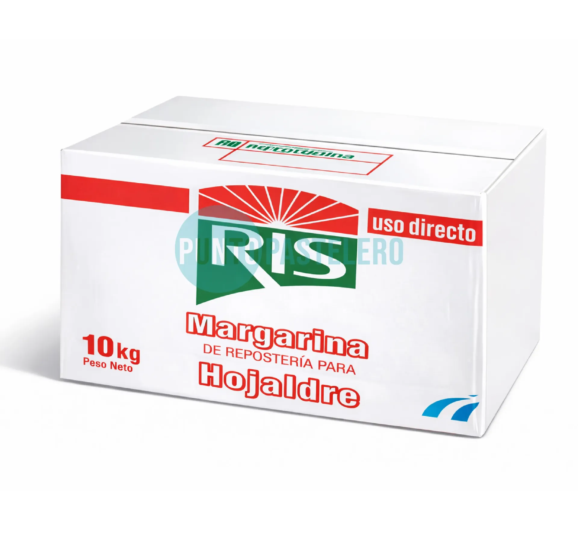 MARGARINA PARA HOJALDRE RIS MARGAHOJALDRE (PILON) (X 10 KG.)