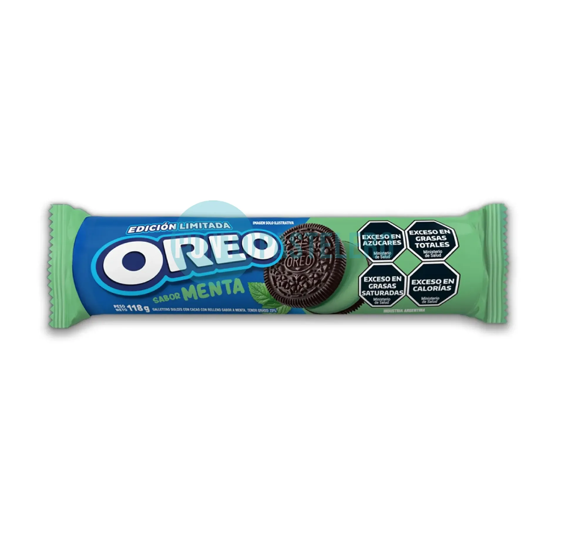 [7622202373046] GALLETITAS OREO MENTA (X 118 GR.)