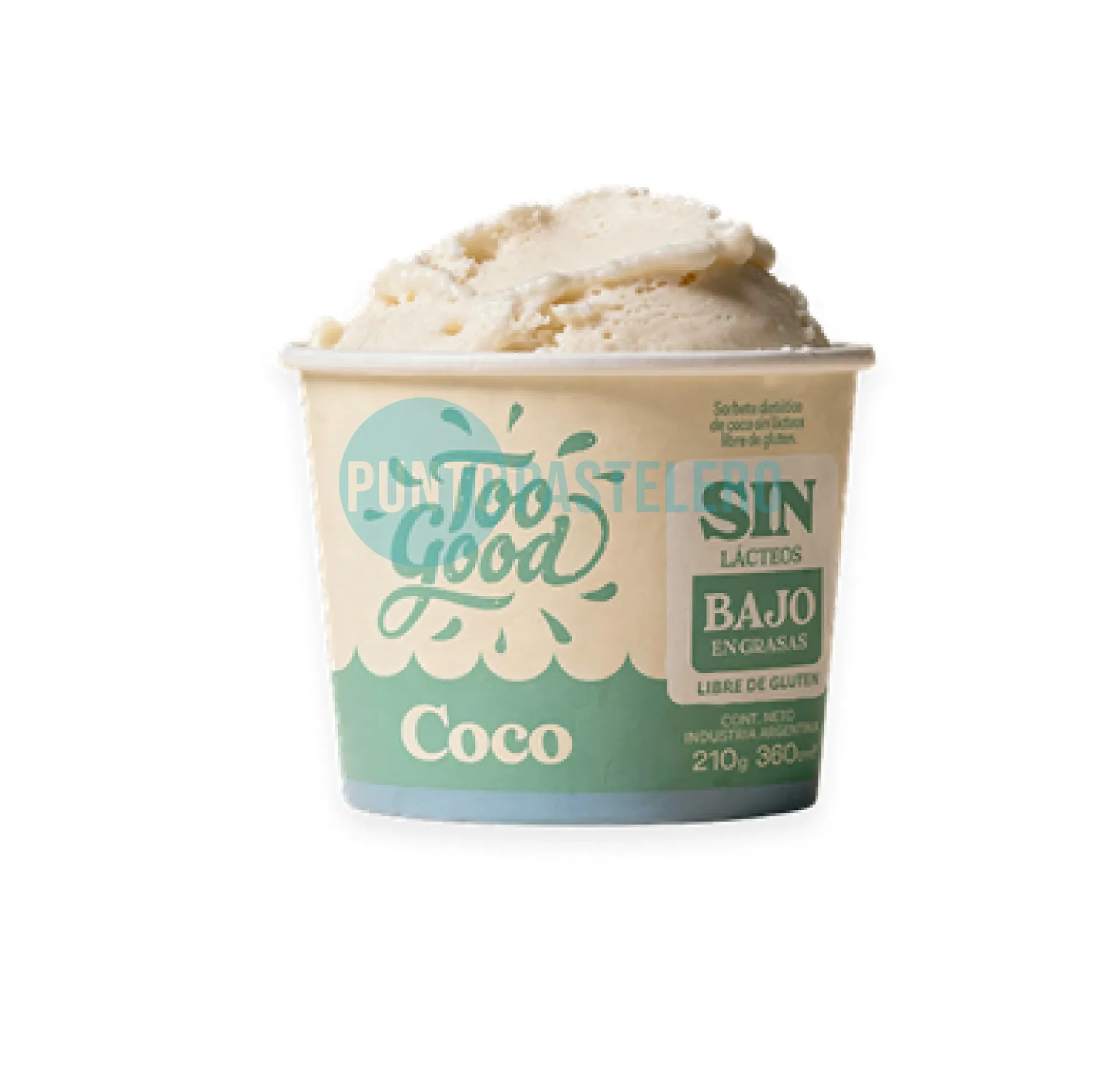 HELADO VEGANO COCO TOO GOOD (X 210 GR.) (SIN TACC) (SIN AZUCAR)