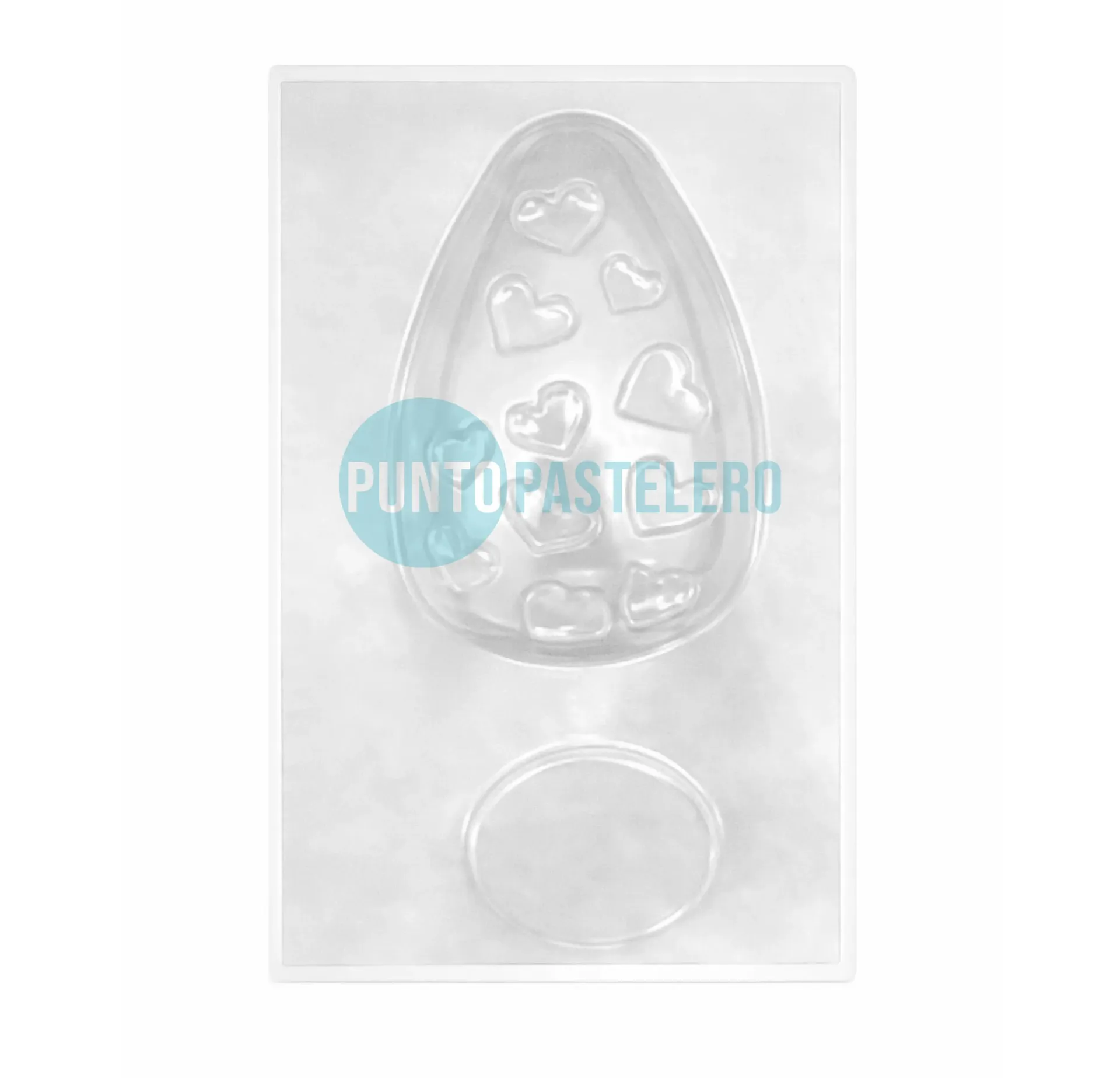 MOLDE ACETATO HUEVO CORAZONES (852 C)