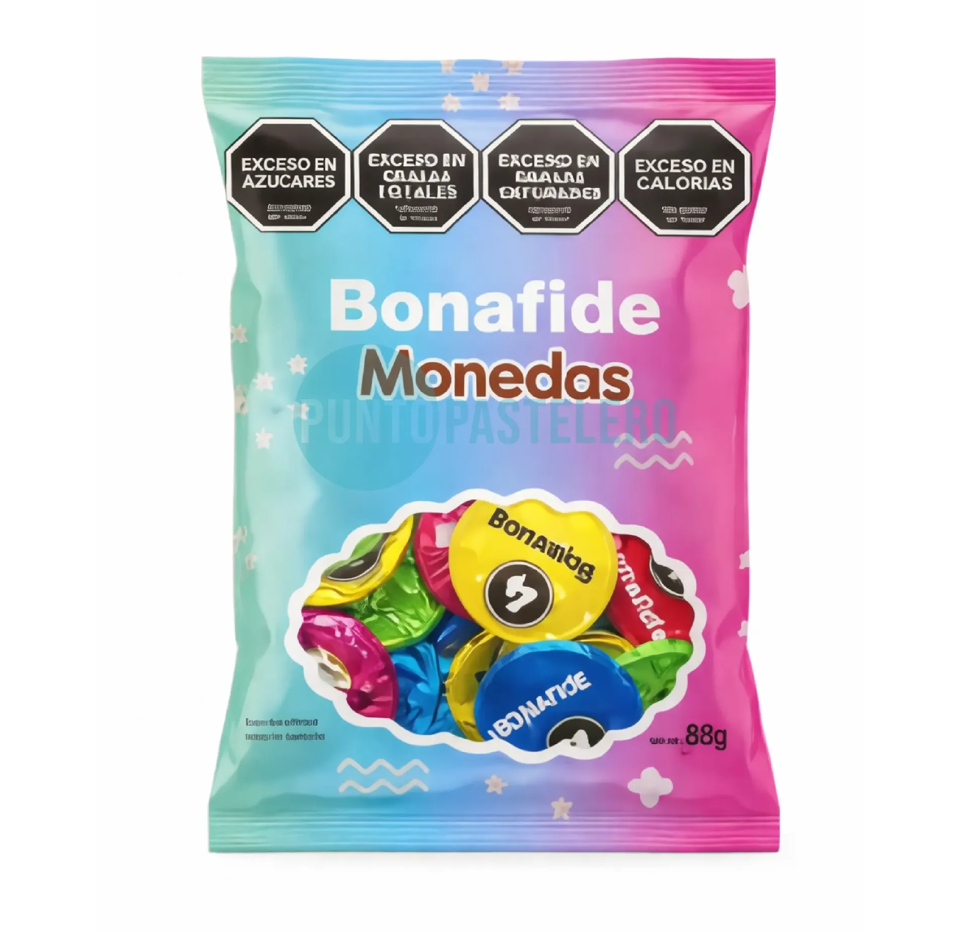 [7802215114960] MONEDA DOLAR FANTASIA CHOCOLATE BONAFIDE (X 88 GR.)