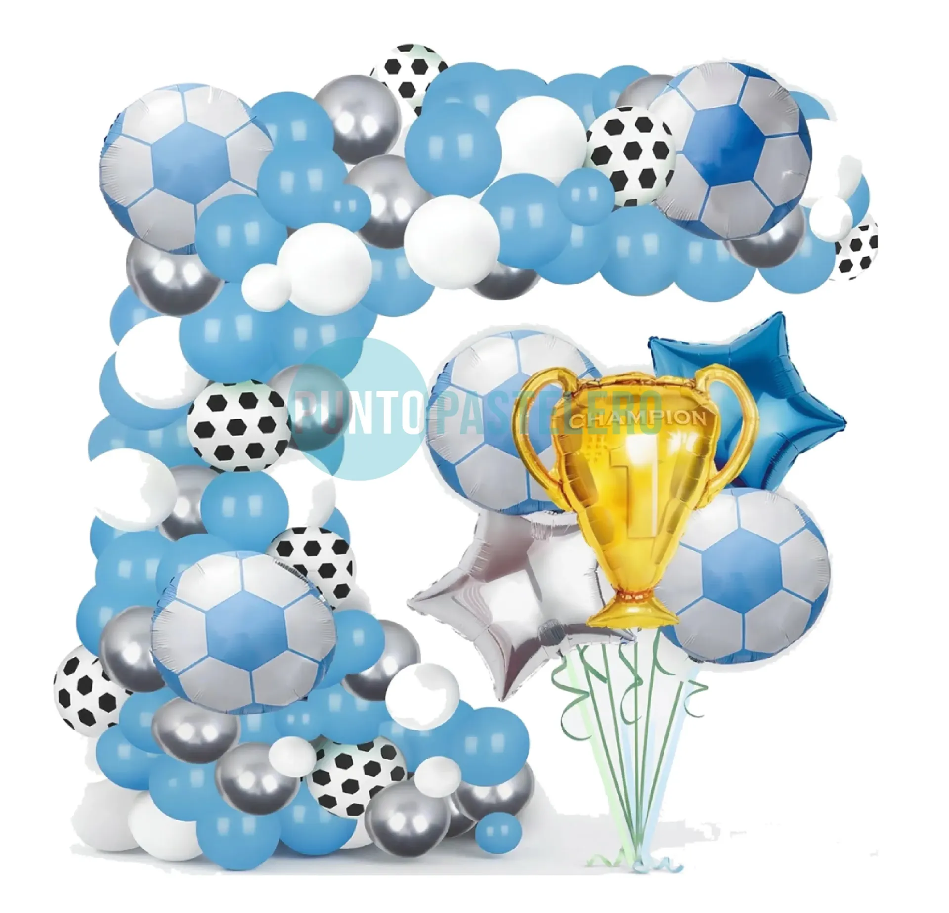 KIT GLOBO PREMIUM COPA ARGENTINA (65 PZ)