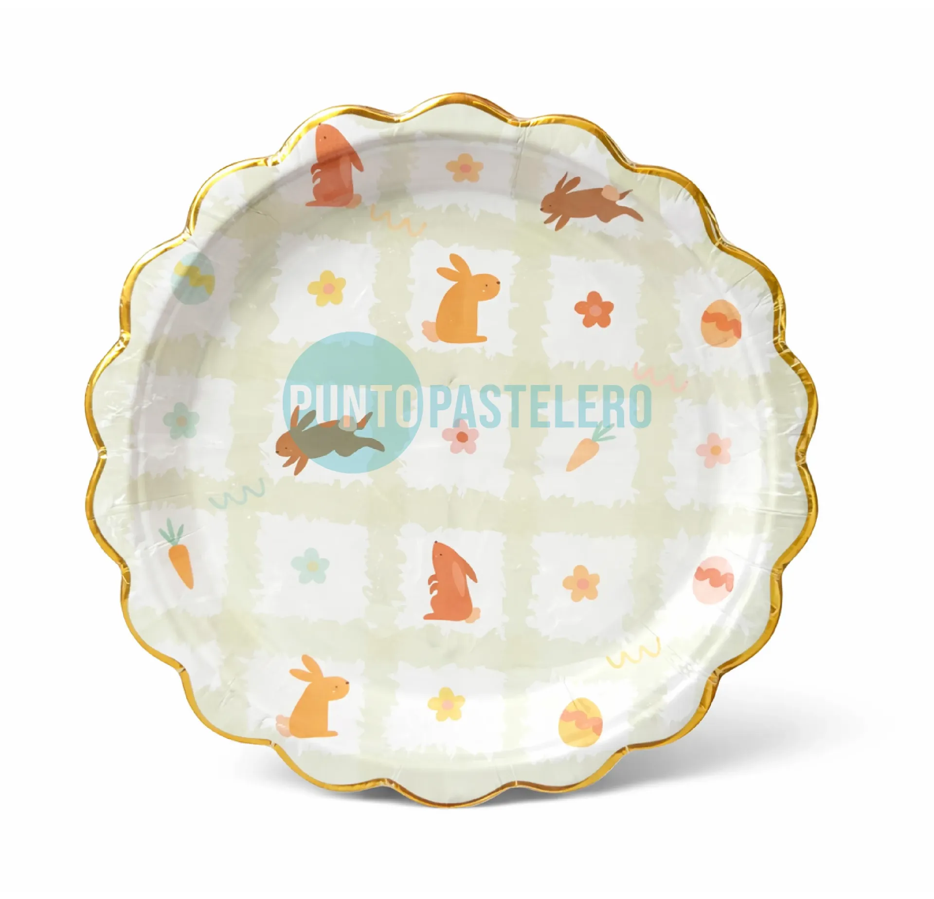 PLATO POLIPAPEL "BUNNY" (10 U.)