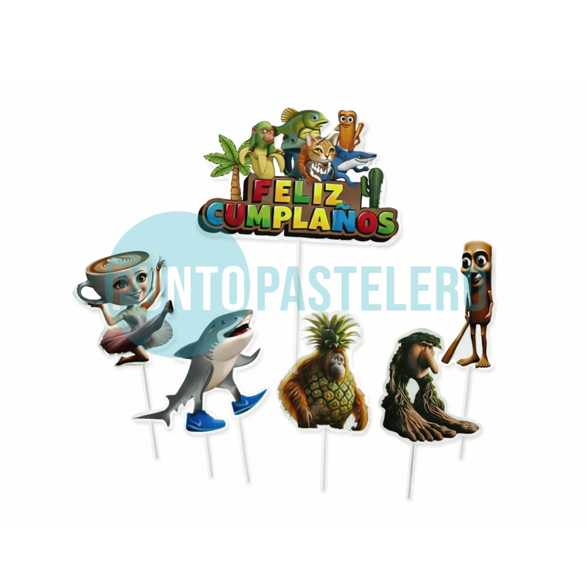 [00123370] SET TOPPERS BRAINROT (6 U.)