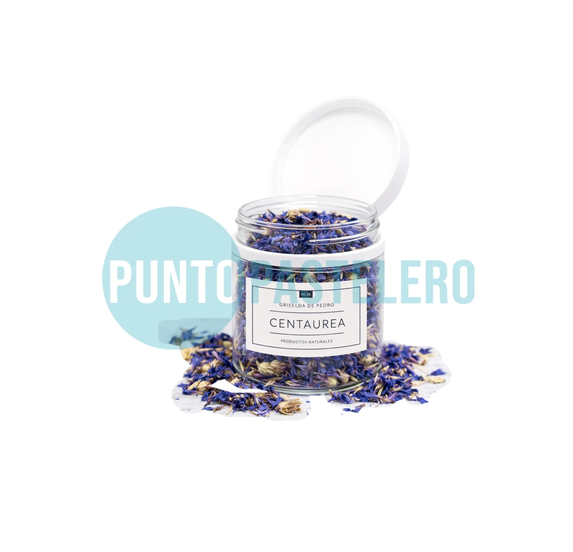 [45666] FLORES COMESTIBLES CENTAUREA (X 144 CC.) (GRISELDA DE PEDRO)