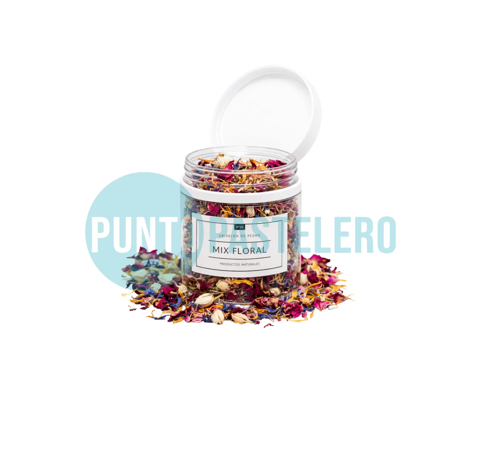 [45667] FLORES COMESTIBLES MIX FLORAL (X 144 CC.) (GRISELDA DE PEDRO)