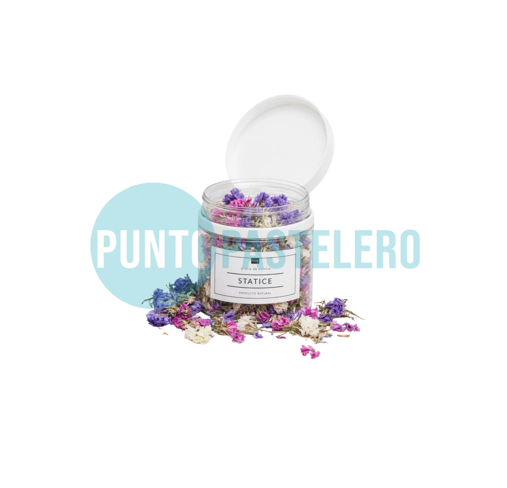 [45673] FLORES COMESTIBLES STATICE (X 144 CC.) (GRISELDA DE PEDRO)