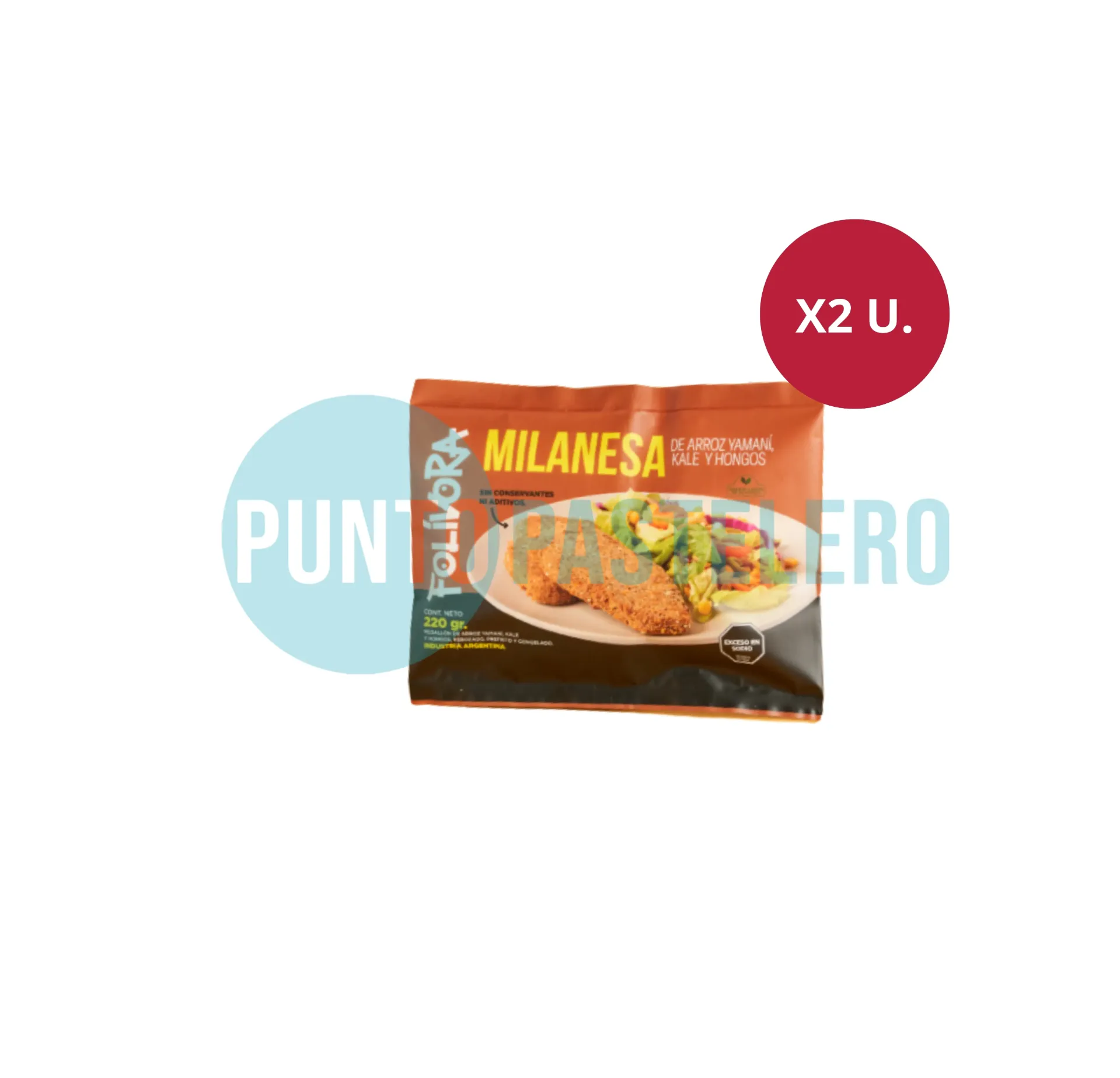 [7798414590202] MILANESAS FOLIVORA DE YAMANI KALE Y HONGOS (X 2 U.) (SIN TACC)