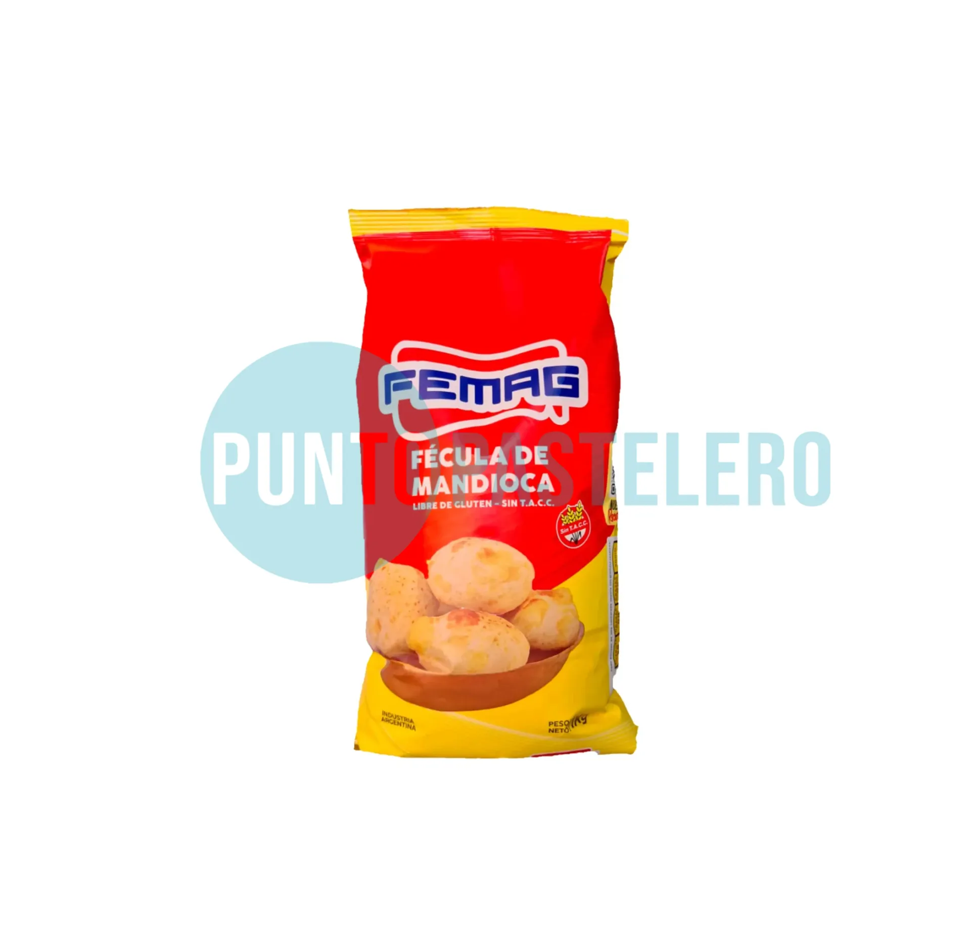 [7798267770004] FECULA DE MANDIOCA FEMAG (X 1 KG.) (SIN TACC)