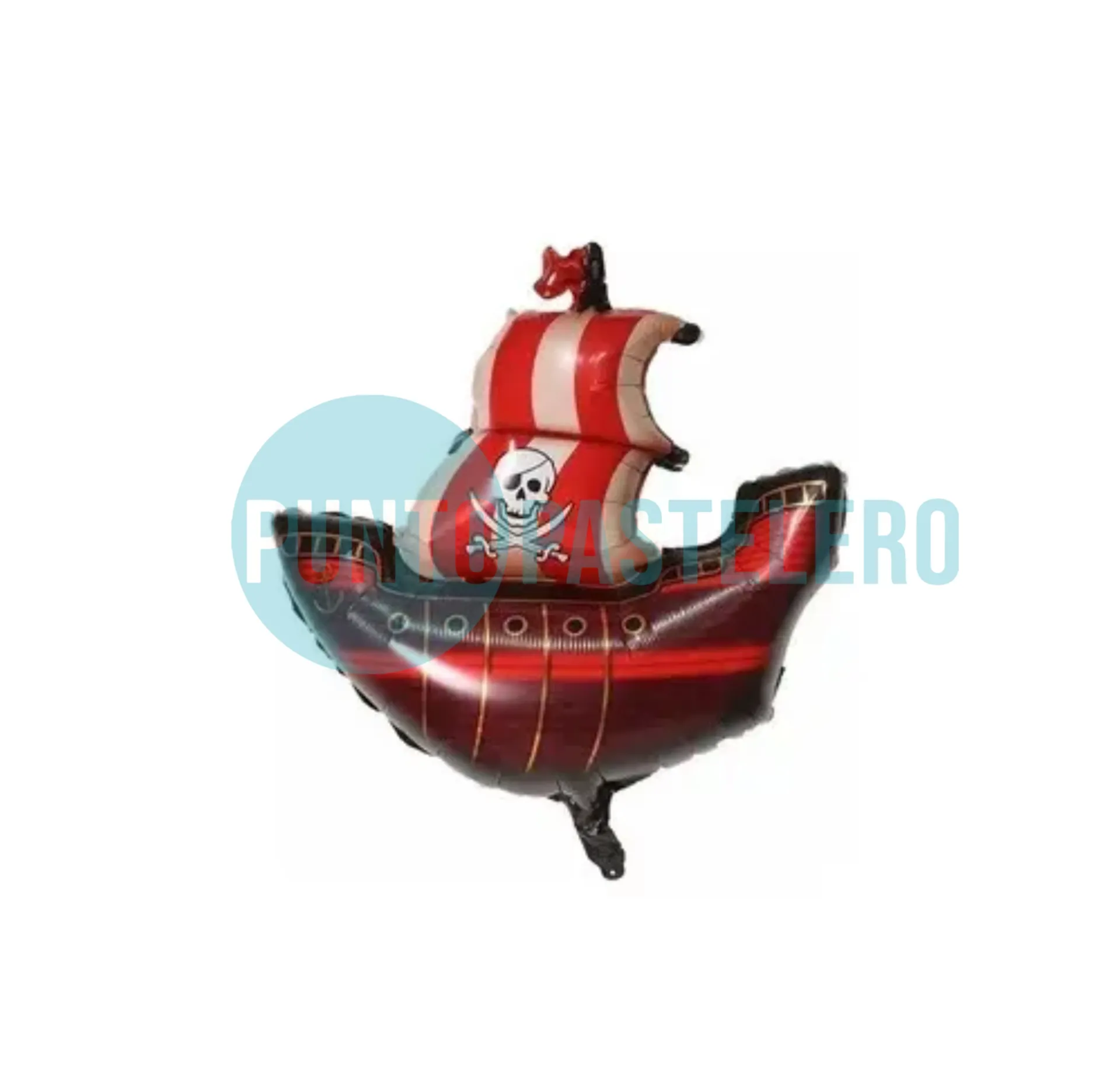 GLOBO METALIZADO BARCO PIRATA (80 CM) [C3-A8]