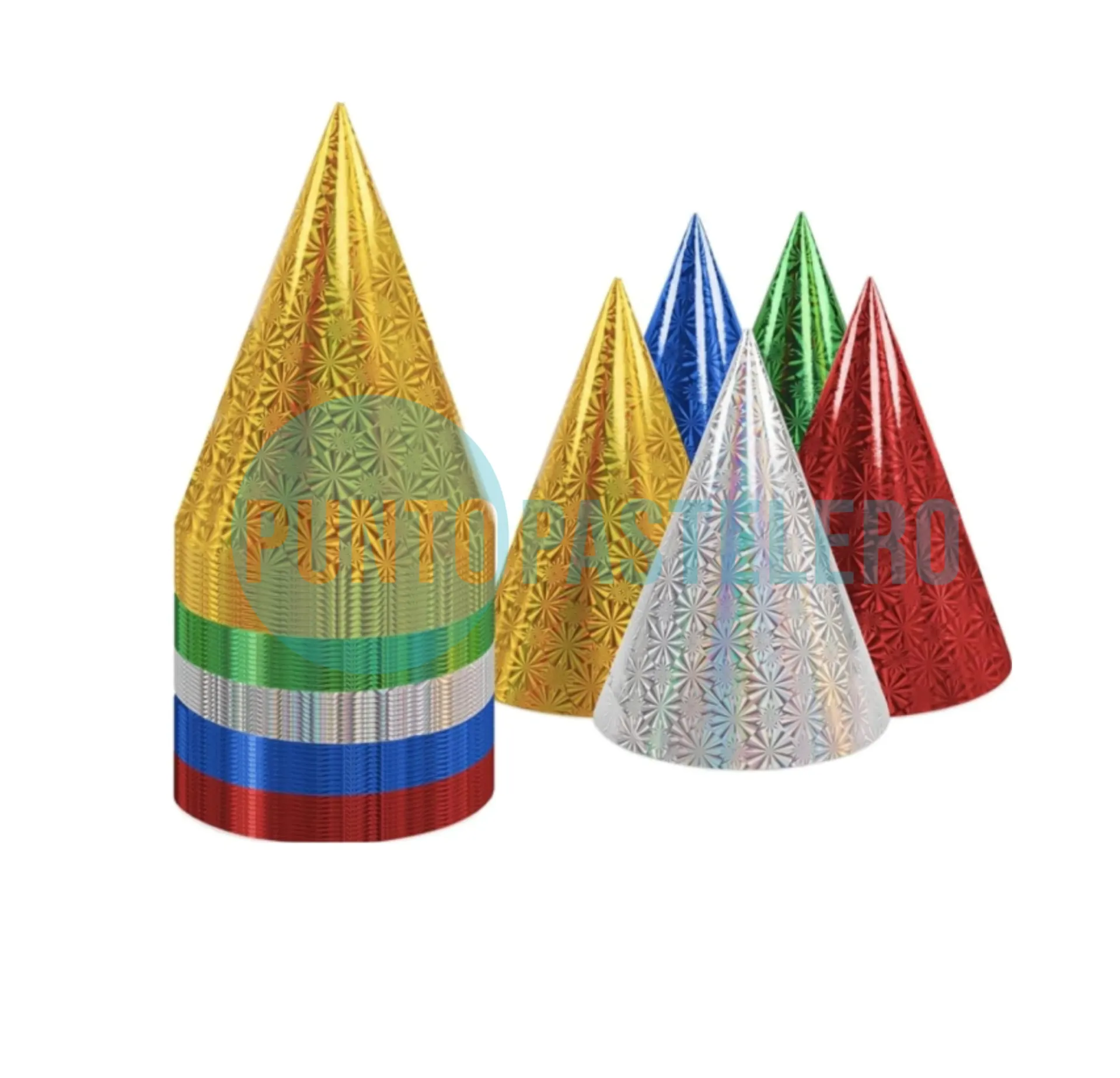 [000000048697] GORRO BONETE HOMENAJEADO HOLOGRAFICO (X 12 U.)