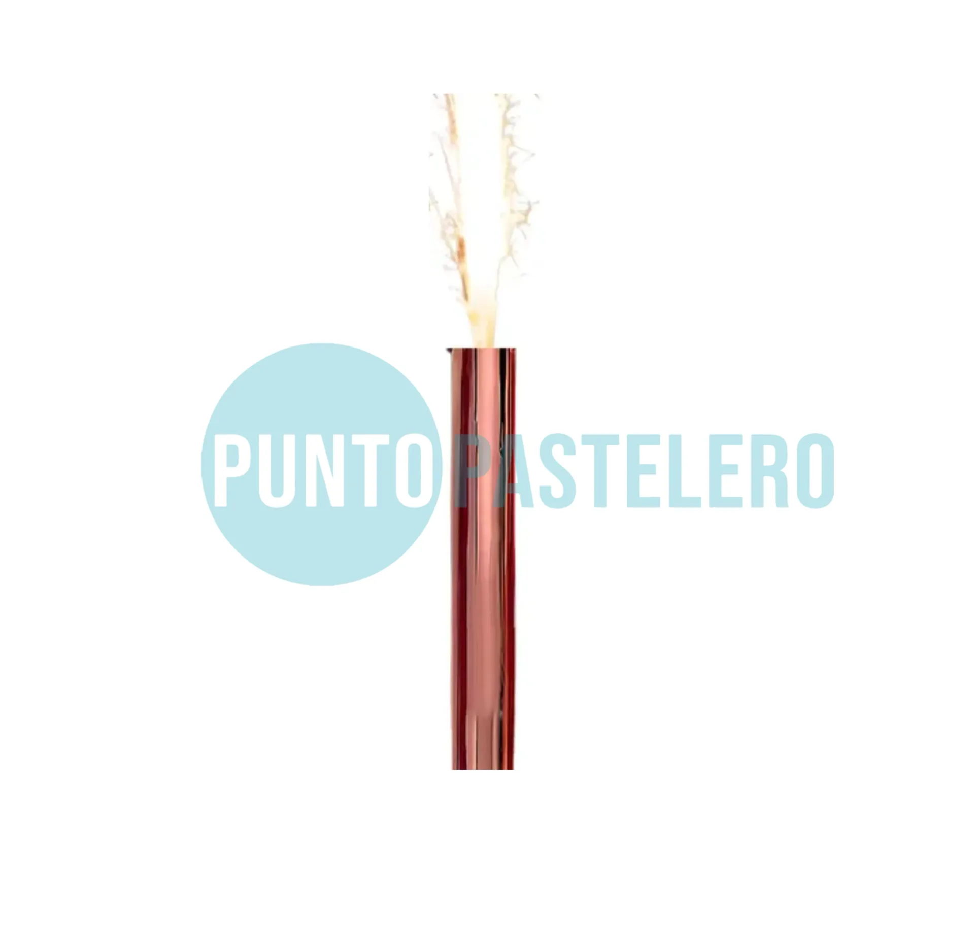 [50468] BENGALA PREMIUM METALIZADA ROSA GOLD