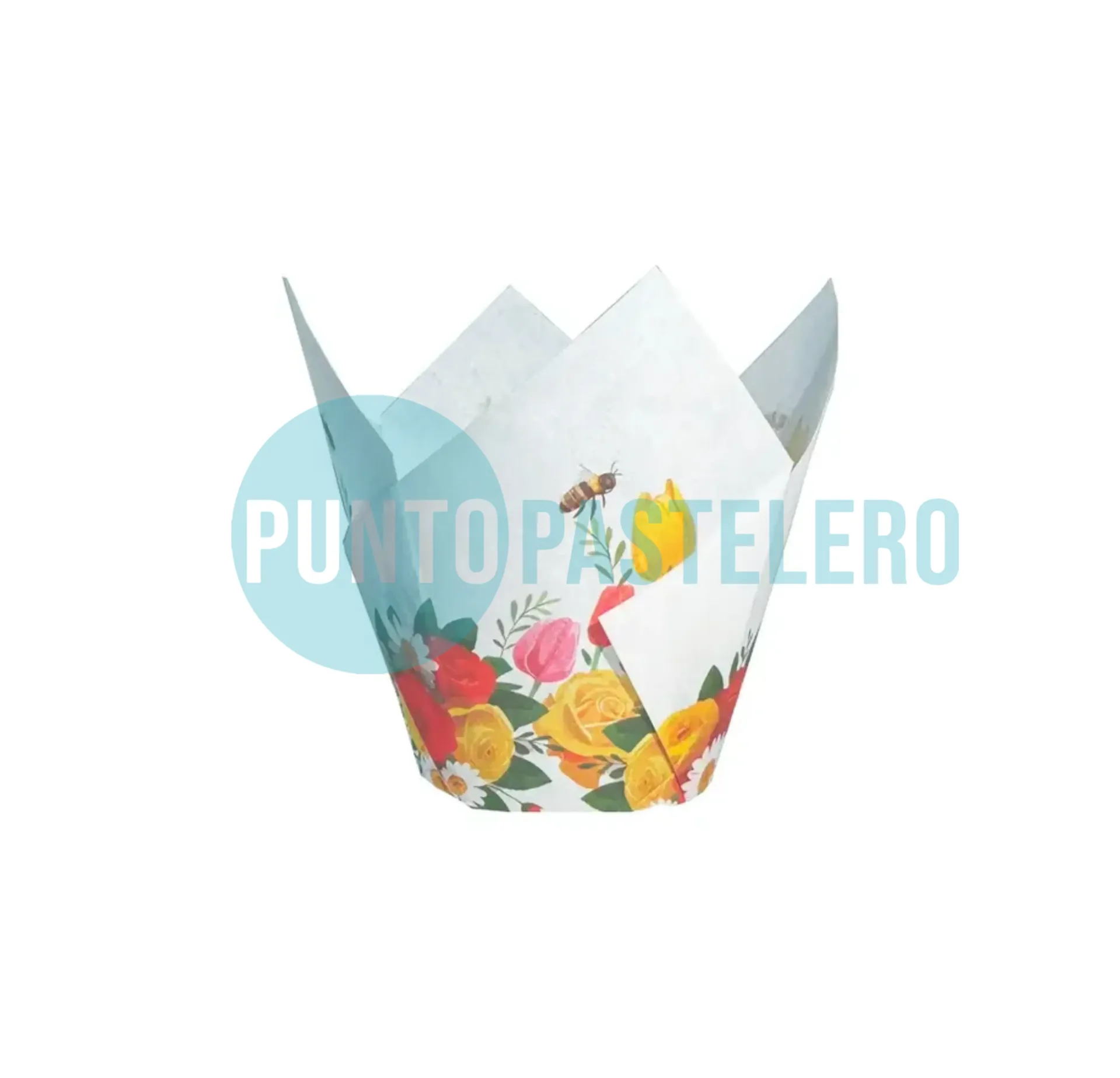 TULIPAS DE PAPEL FLORES MOLDPACK (X 25 U.)