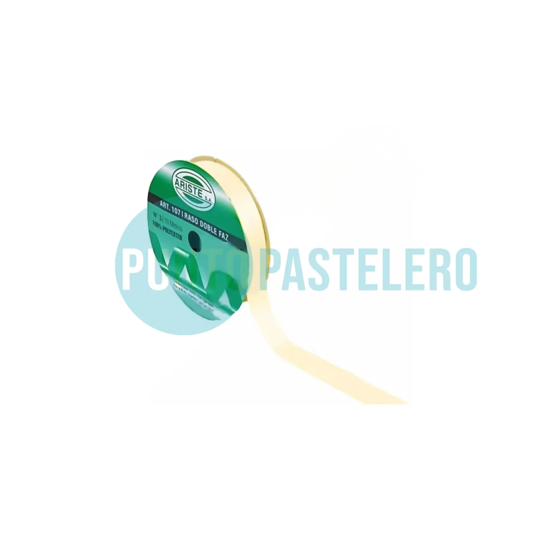 [000000035888] ROLLO CINTA RASO N°3 BEIGE (X 10 MT.)