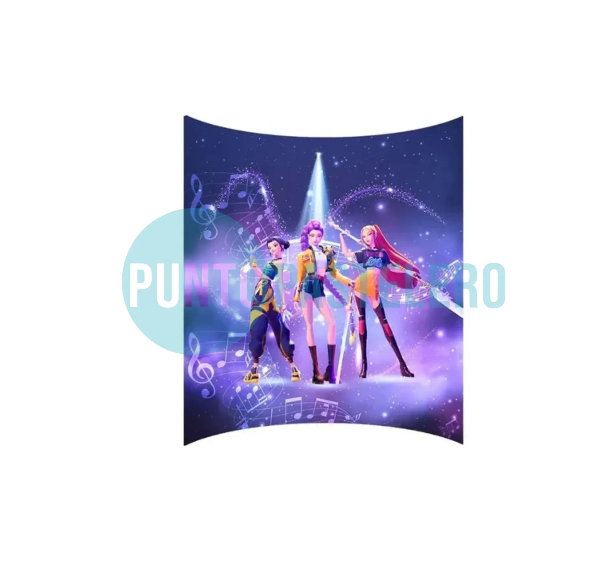 PIÑATA DE CARTON GUERRERAS K-POP