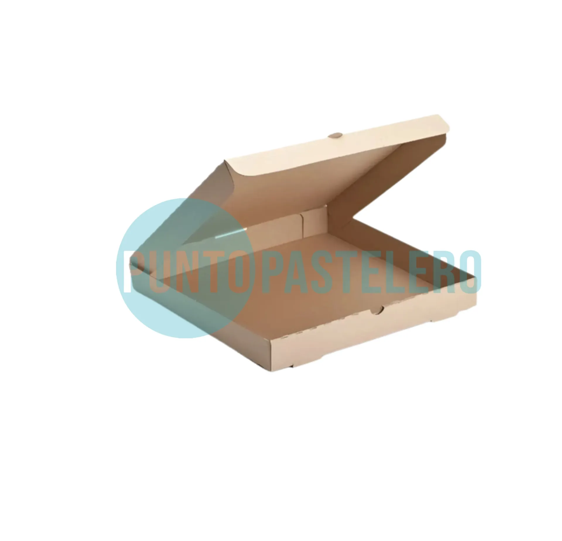 CAJA PARA MEDIA PIZZA PARRILLERA MICRO CORRUGADO (52X24X4.5 CM)