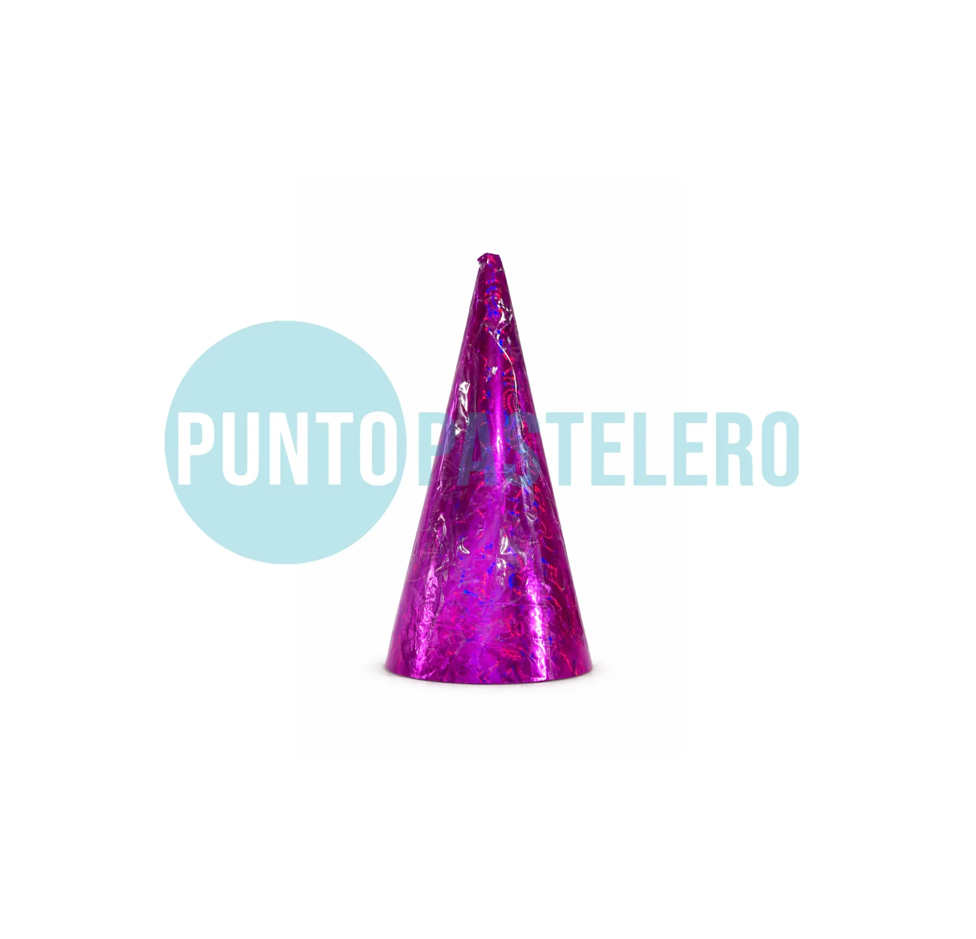 GORRO BONETE HOMENAJEADO HOLOGRAFICO GIGANTE FUCSIA