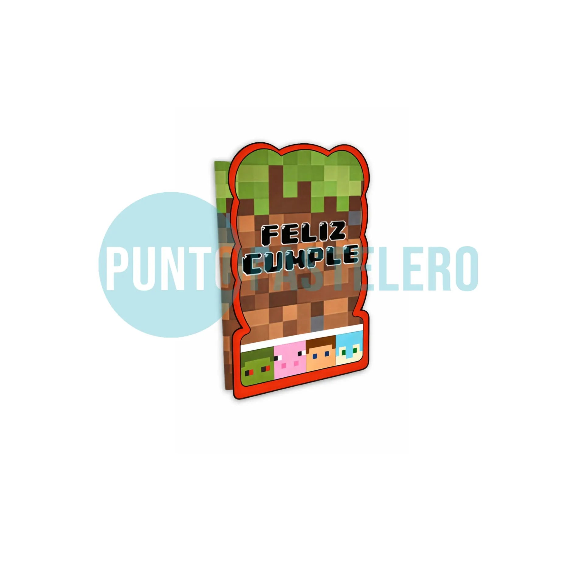 [7798422857342] PIÑATA PIXEL GAME MINECRAFT