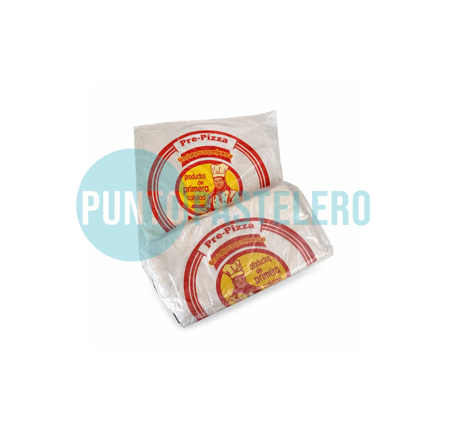 [3504] BOLSA EMBLOCADA PIZZA 35X40 CM (X 100 U.)