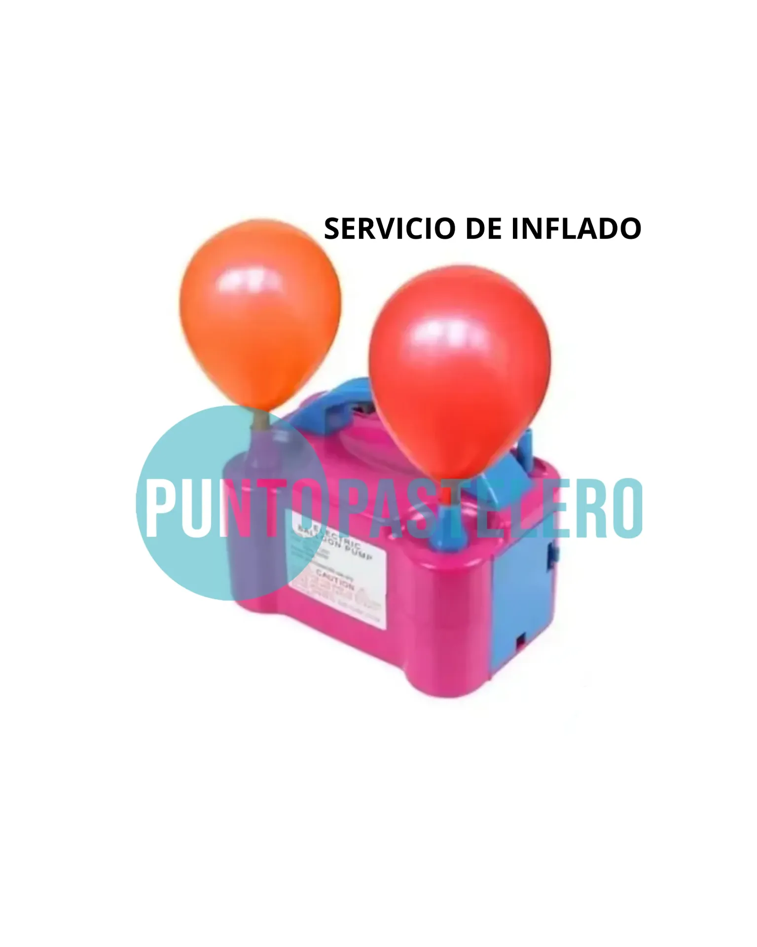 [INFBB] INFLADO DE GLOBOS BURBUJA (AIRE)