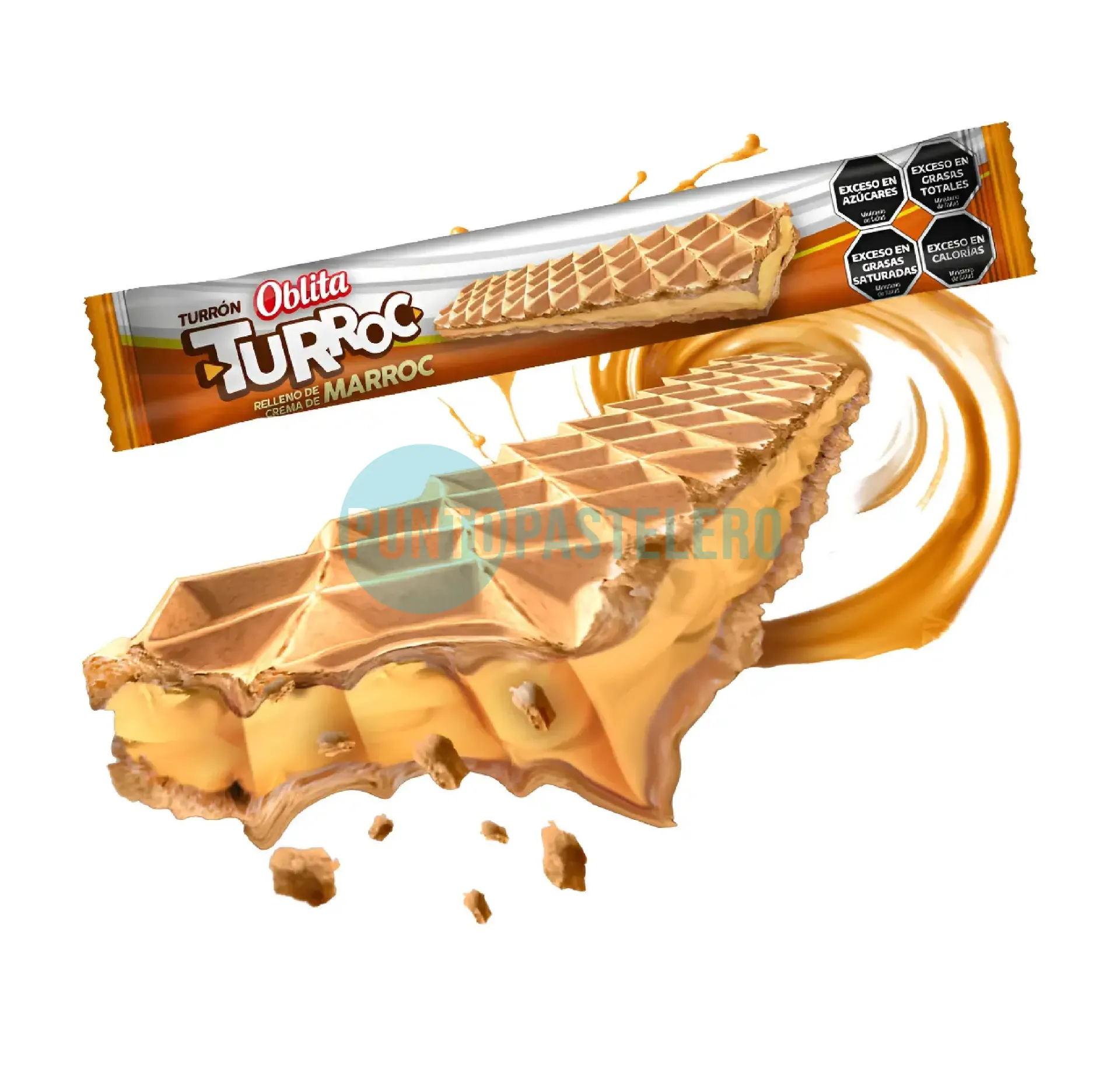 TURRON DE MANI OBLITA MARROC