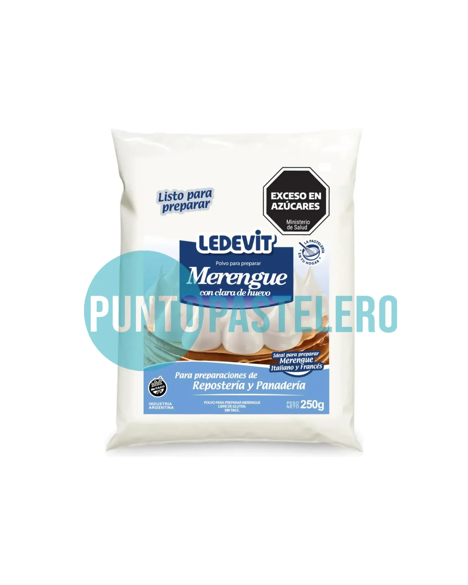 MERENGUE ITALIANO LEDEVIT (X 250 GR.)