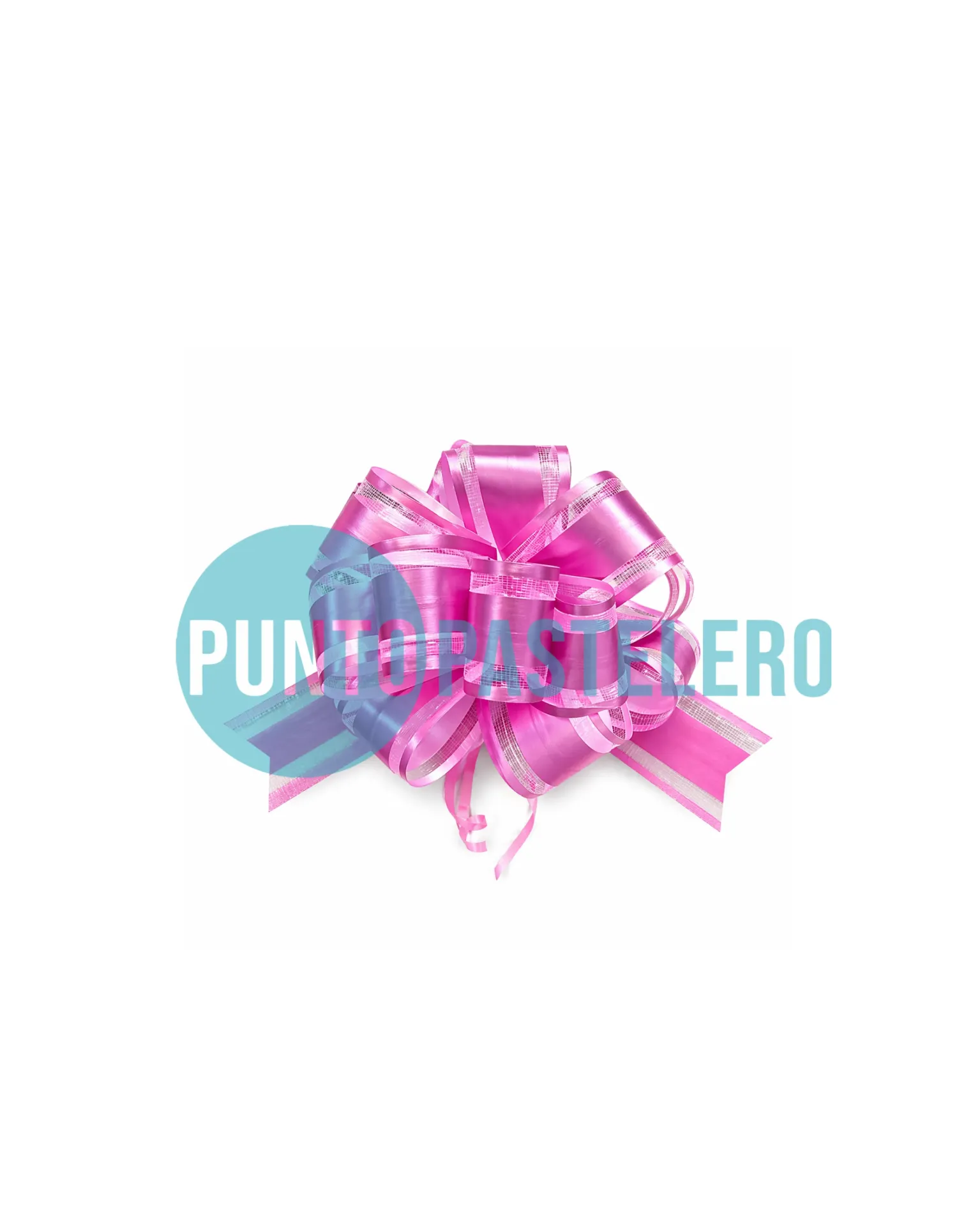 [00124638] MOÑO FACIL ORGANZA METALIZADO 3X82 CM (UNIDAD)(AO059)