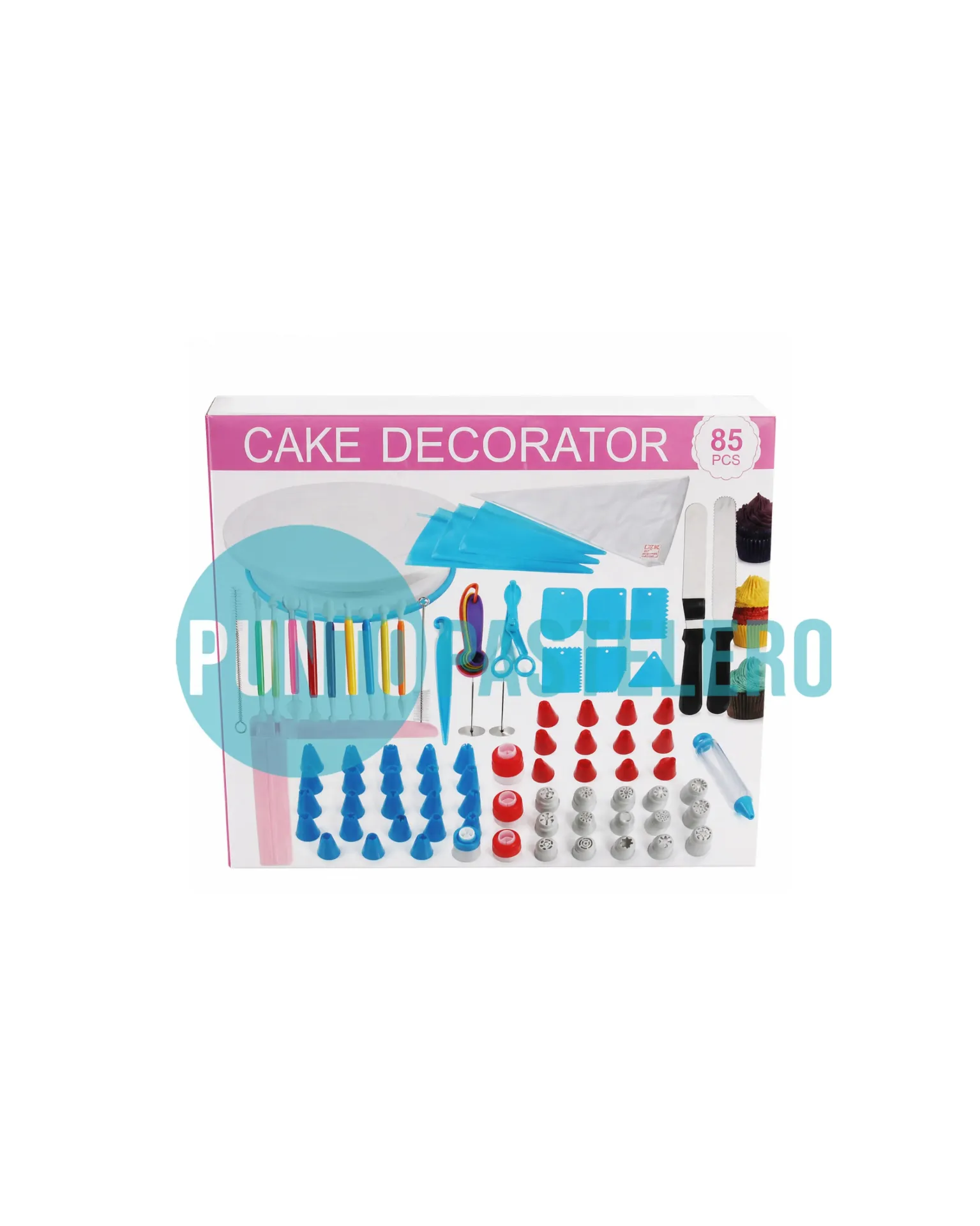 SET DE PASTELERIA DECORATIVO PREMIUM (85 PZ)