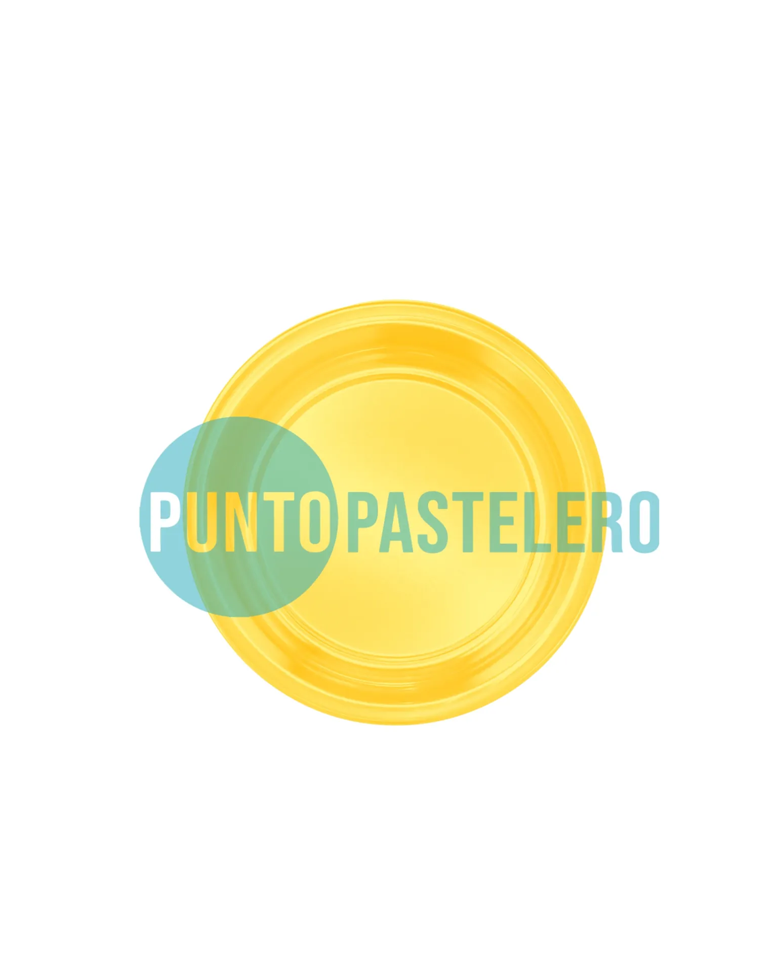 [00125458A] PLATO PLASTICO PREMIUM AMARILLO (X 10 U.)