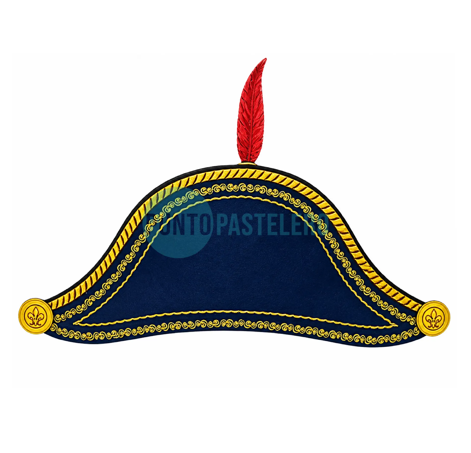 [779905100995B] GORRO BICORNIO SAN MARTIN (PARA ARMAR)