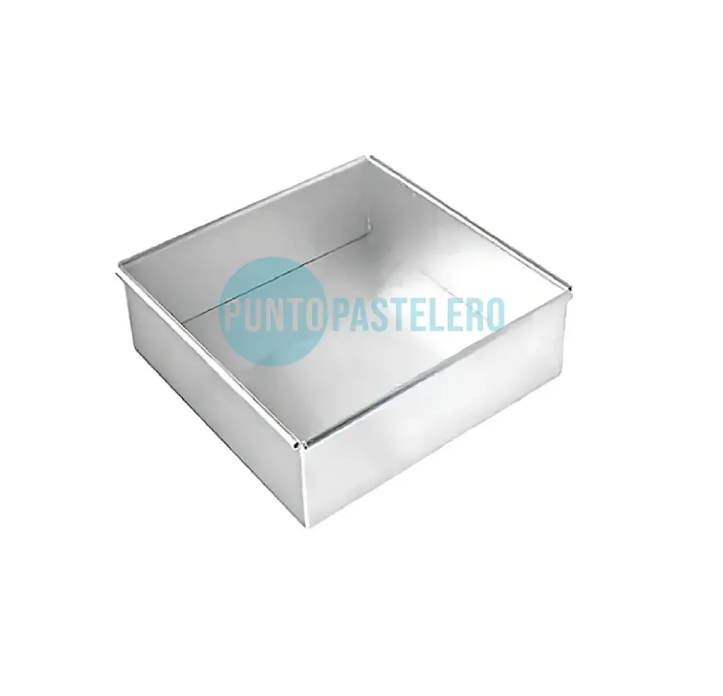 MOLDE HOJALATA CUADRADO ALTURA 10 N°3 (22X22 CM)