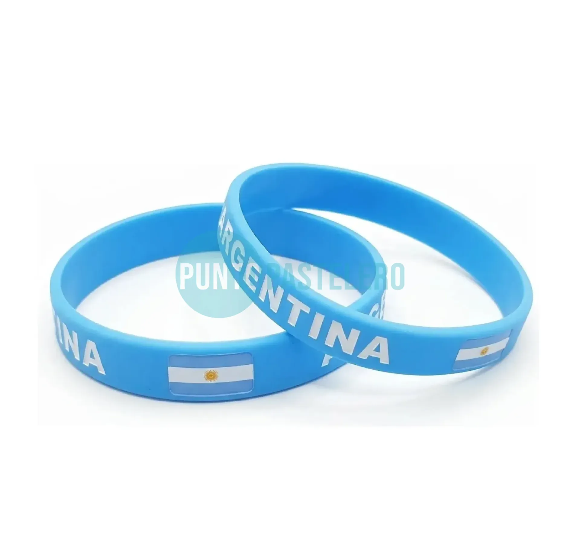 [10574] PULSERA SILICONA ARGENTINA
