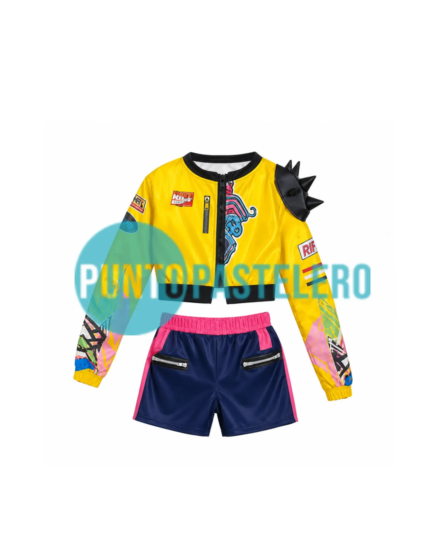 [000000583534] DISFRAZ GUERRERAS K-POP RUMY SHORT (TALLE 2)