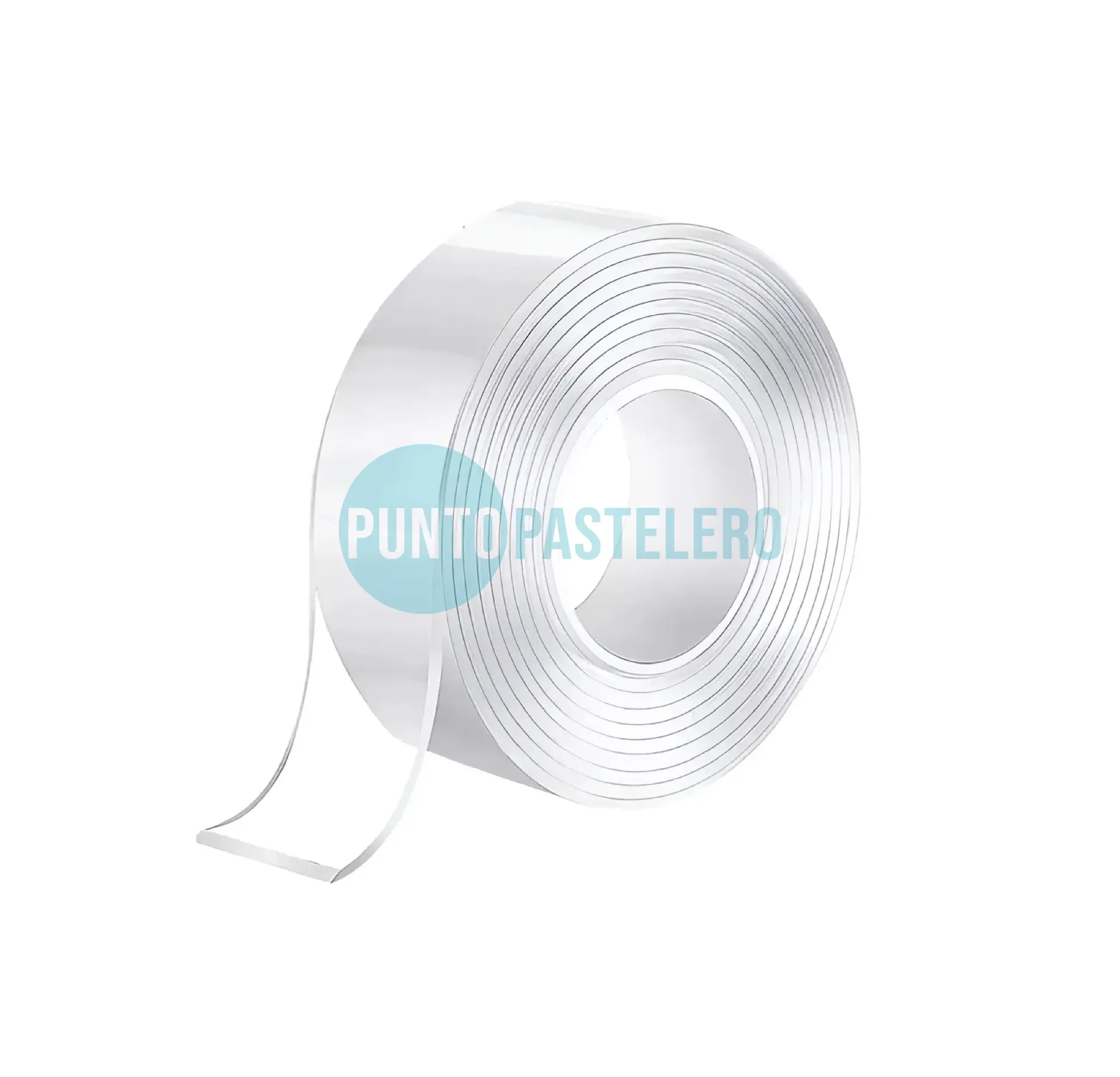 [00108887] CINTA DOBLE FAZ SILICONADA CRISTAL PREMIUM 25 MM (X 1 MT.)