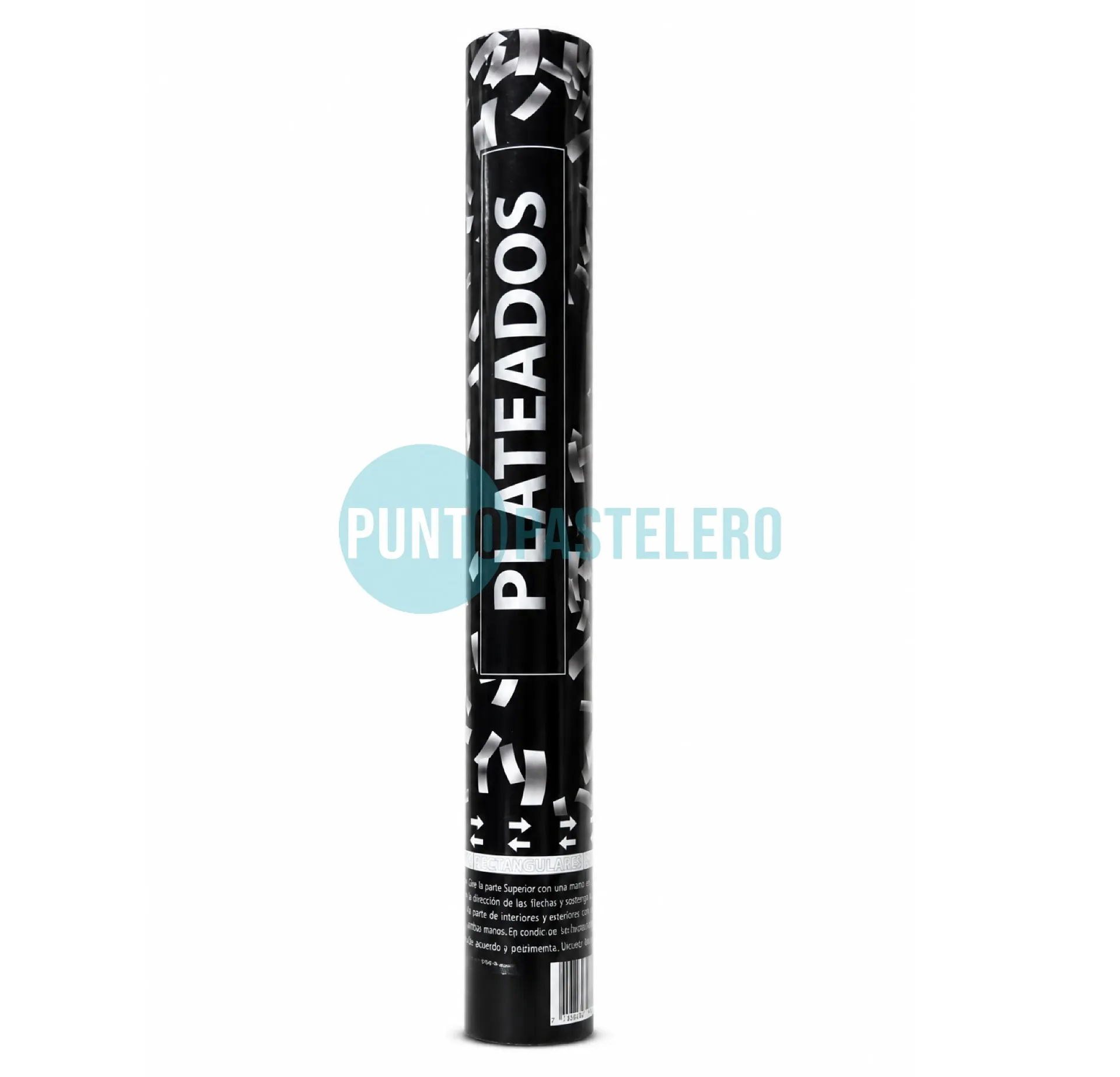 [7798354559024] LANZAPAPELES CAÑON PLATA Y NEGRO