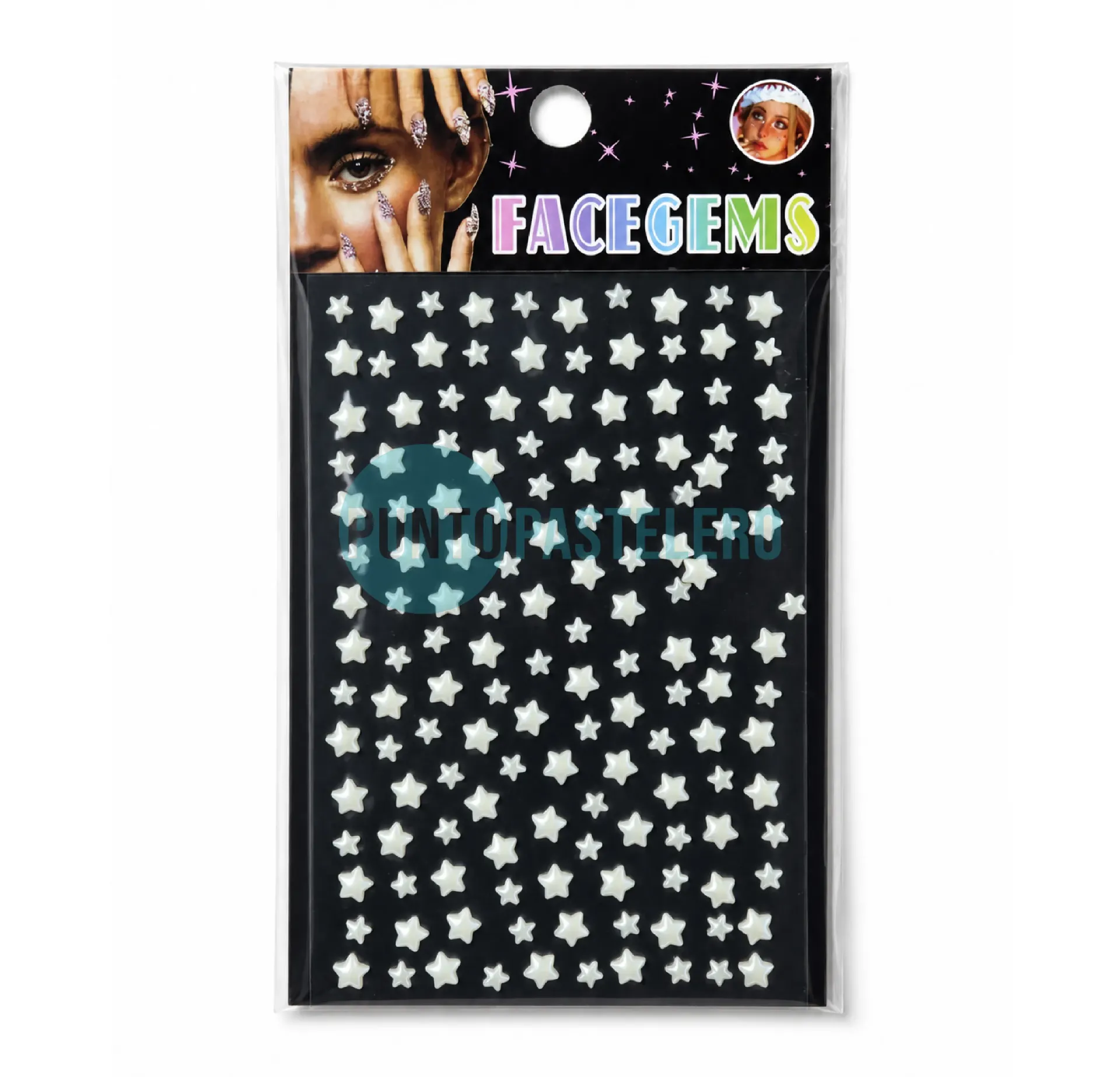 CRISTALES STRASS PARA ROSTRO ESTRELLAS (150 PCS)