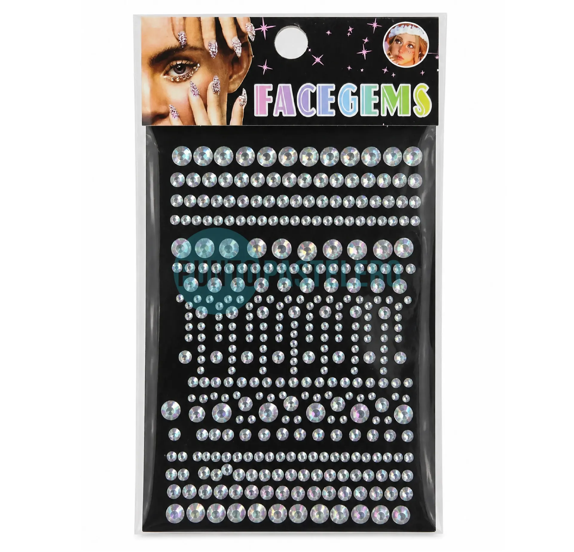 CRISTALES STRASS PARA ROSTRO PERLAS (150 PCS)