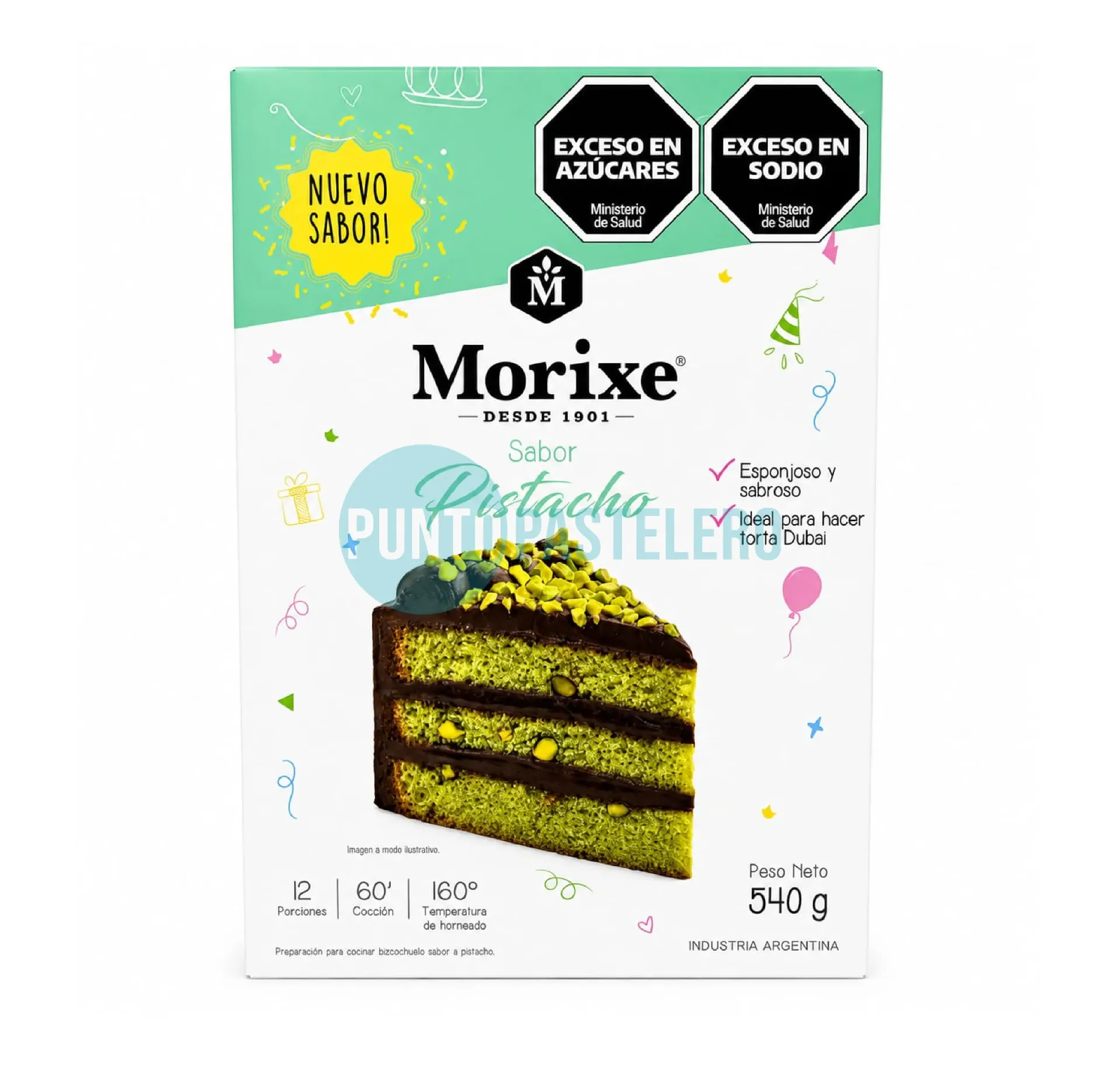 [7790199606000] BIZCOCHUELO MORIXE PISTACHO (X 540 GR.)