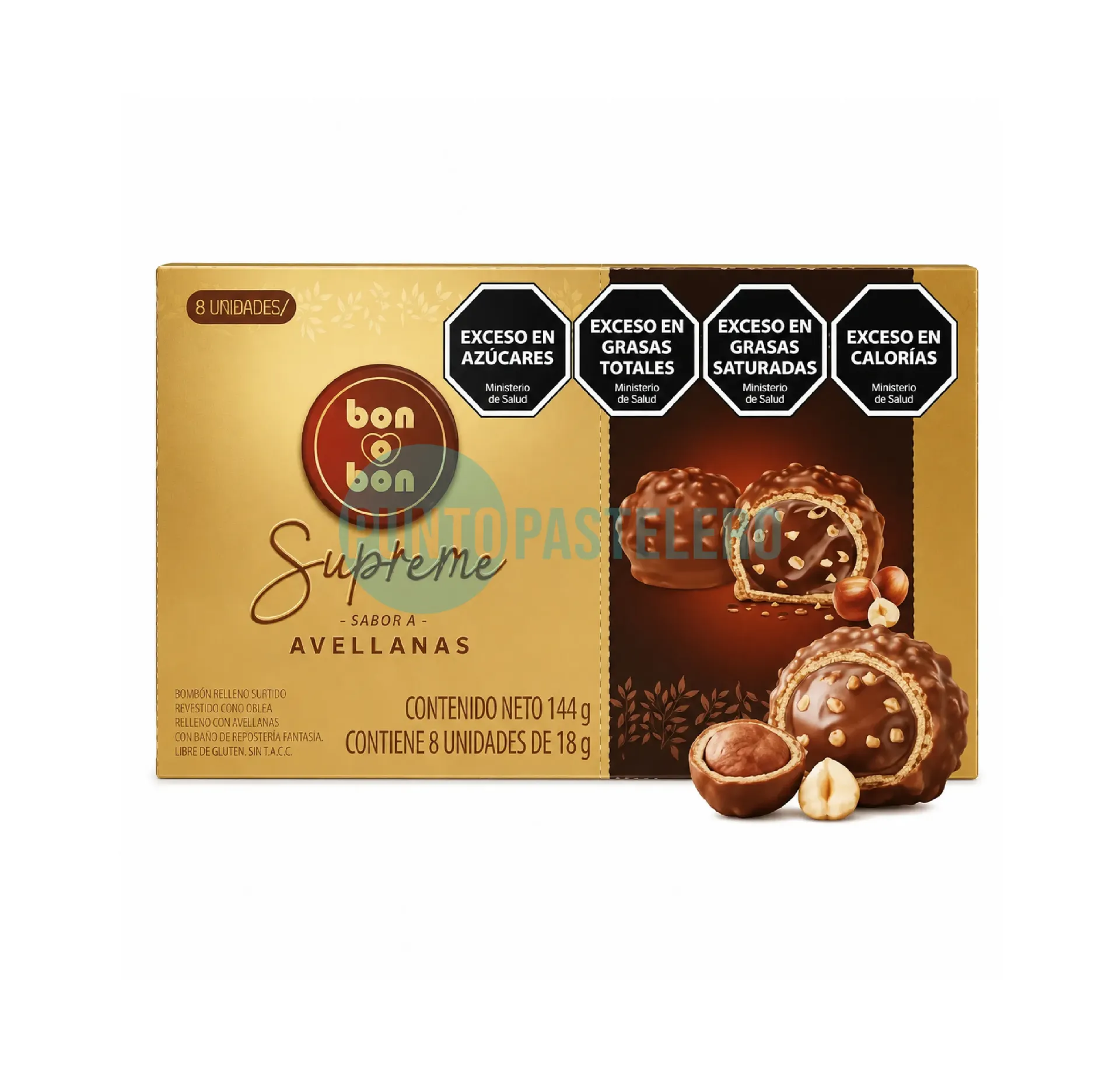 [7790580153922] ARCOR BON O BON SUPREME (X 144 GR.)