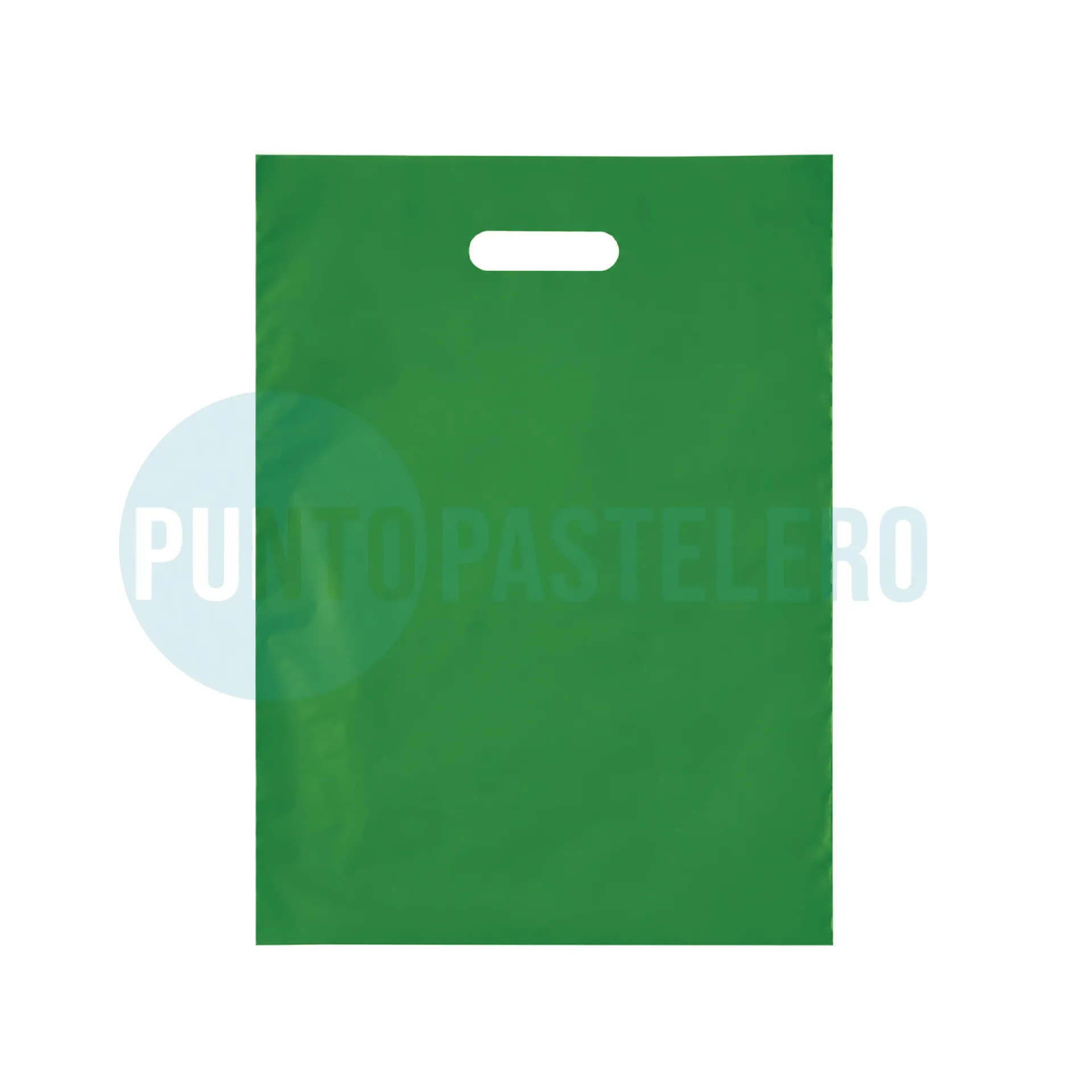 BOLSA RIÑON LISA 20X30 TERLIZZI VERDE (X 50 U.)