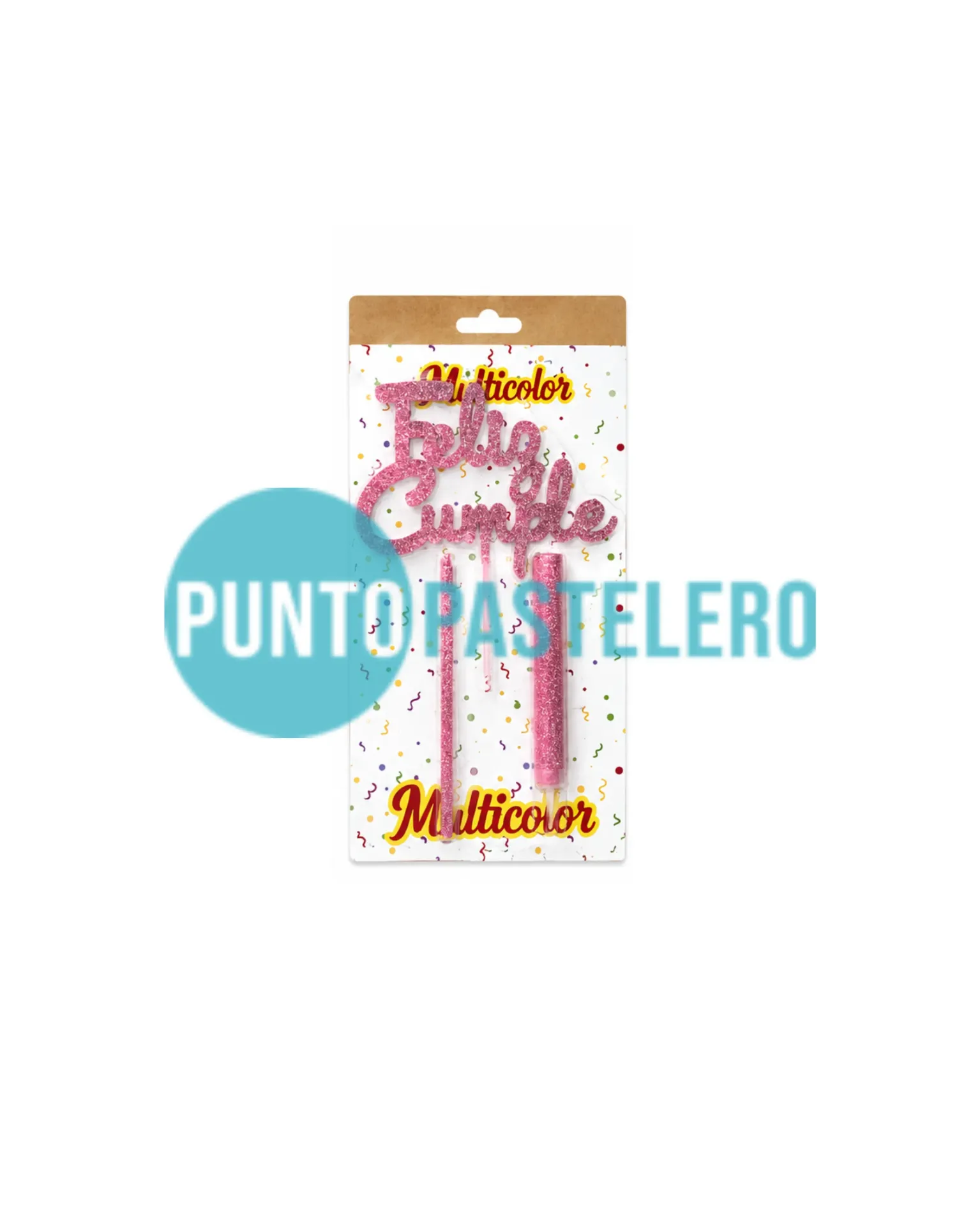 SET TOPPER + VELA + BENGALA (ROSA)