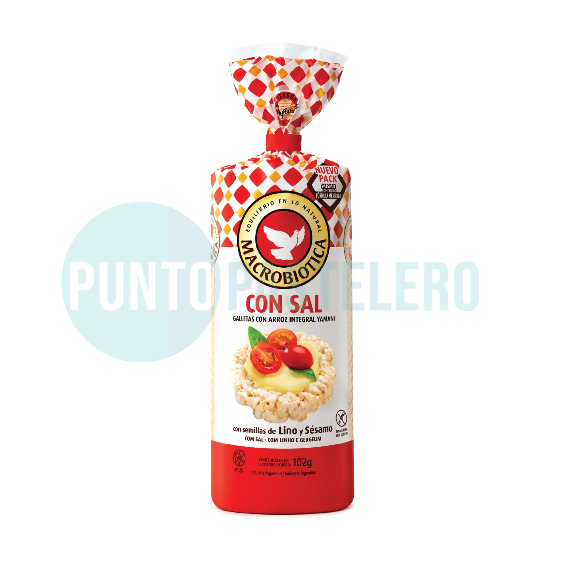 [7790538010321] GALLETAS DE ARROZ CON SAL MACROBIOTICAS ( X 100 GR.) (SIN TACC)