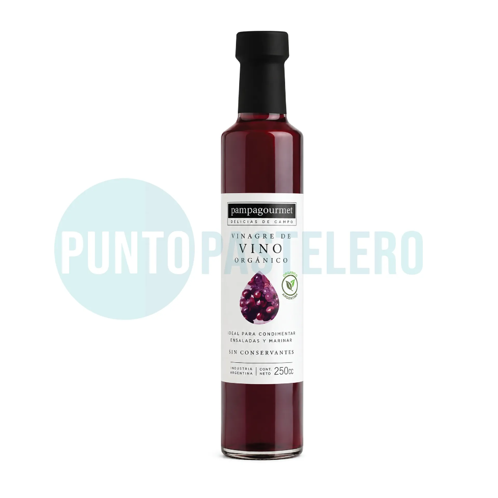 [7798131061412] VINAGRE DE VINO ORGANICO PAMPA GOURMET (X 250 CC.) (SIN TACC)