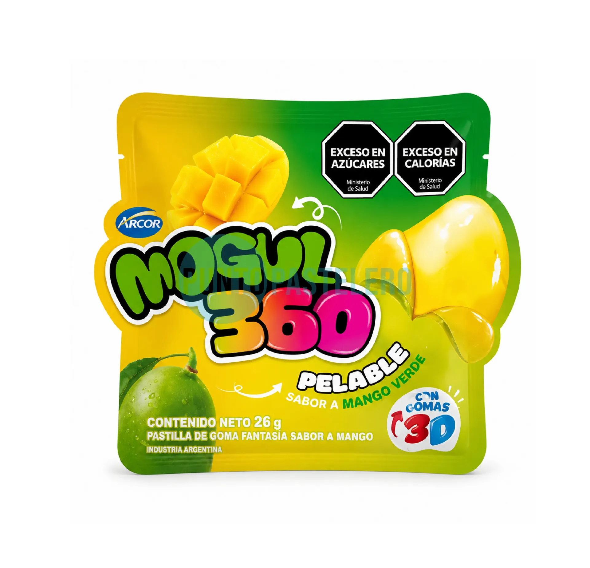 [7790580124519] MOGUL PELABLE 360 MANGO VERDE (X 26 GR.)