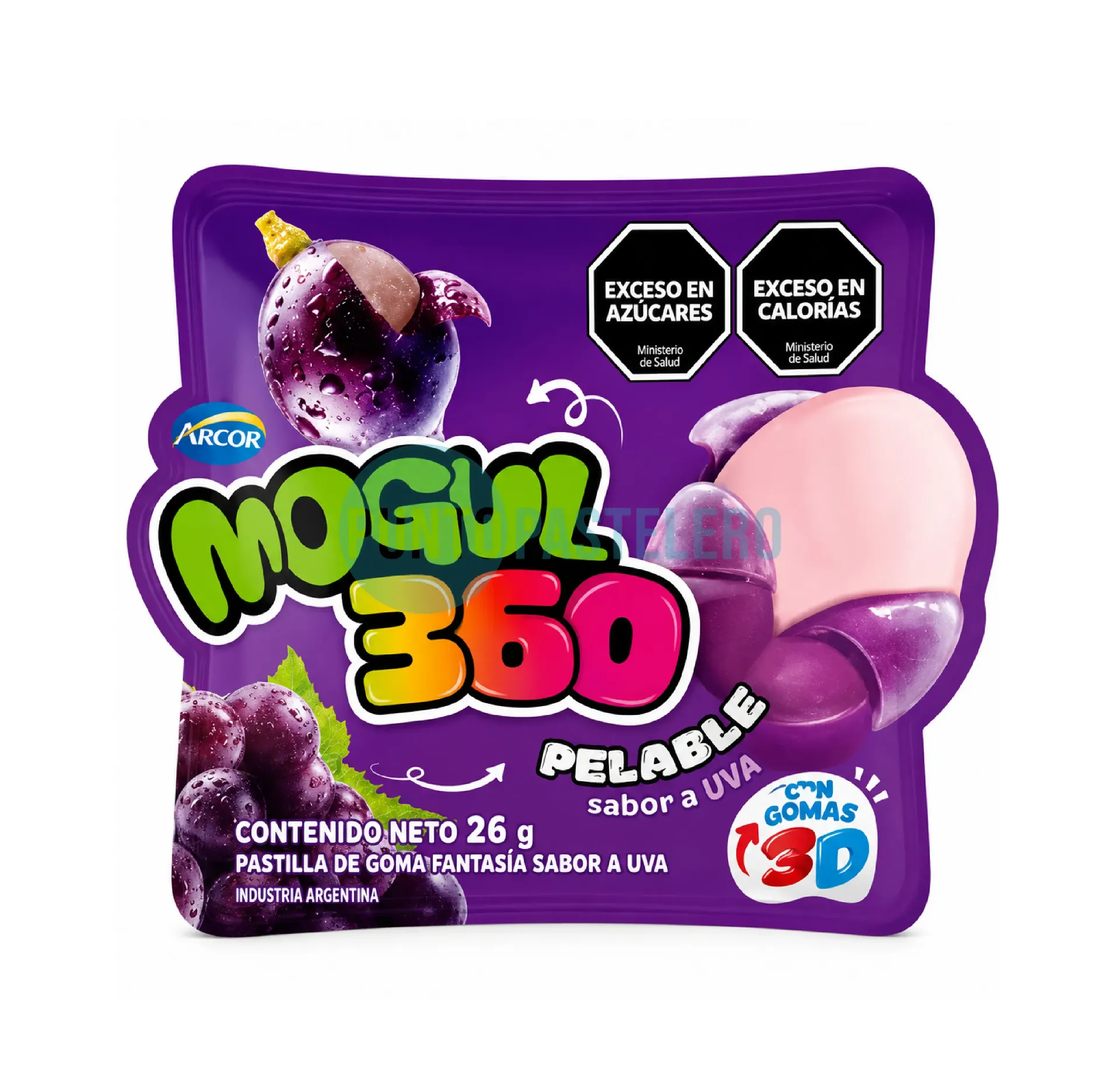 [7790580124465] MOGUL PELABLE 360 UVA (X 26 GR.)